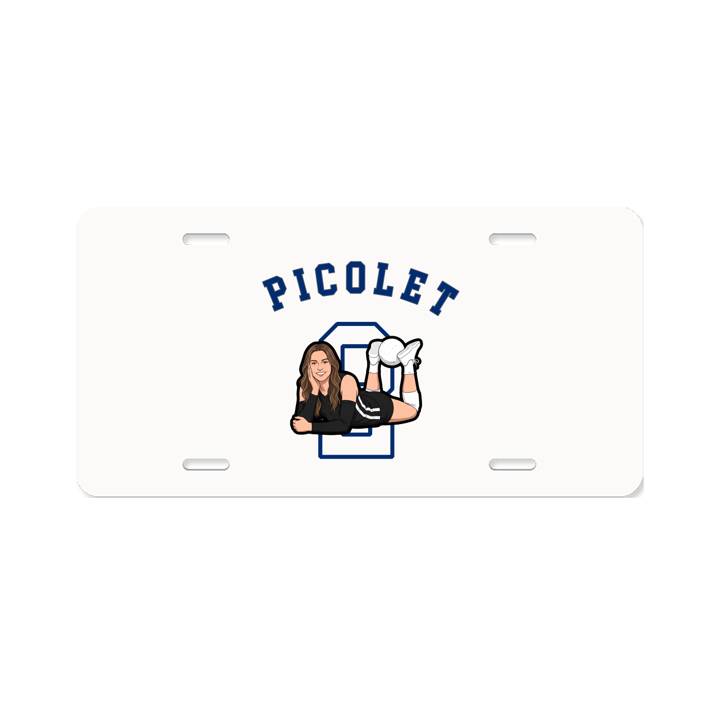 License Plate — Shirsey Arch in Classic