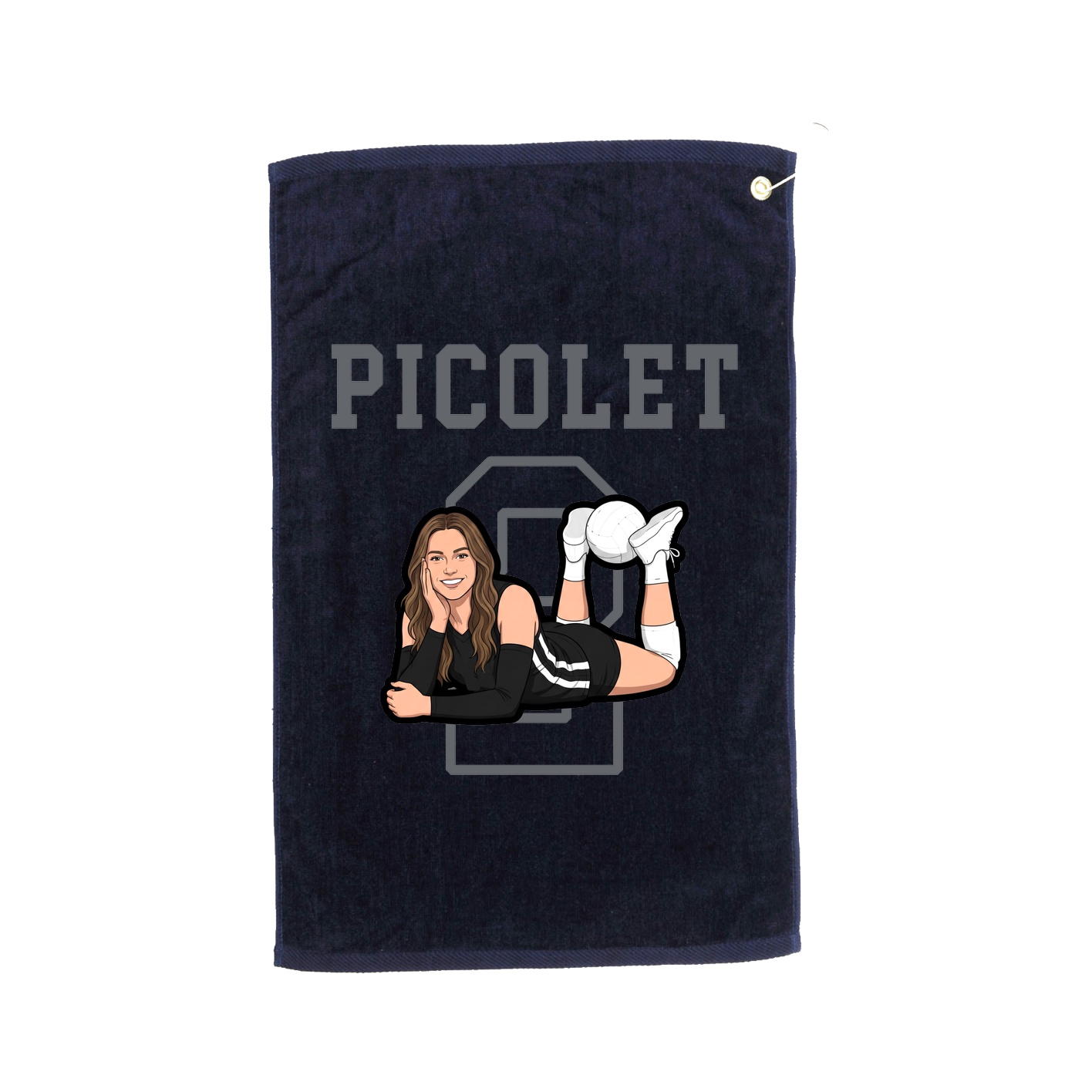 Golf Towel — Shirsey in Navy
