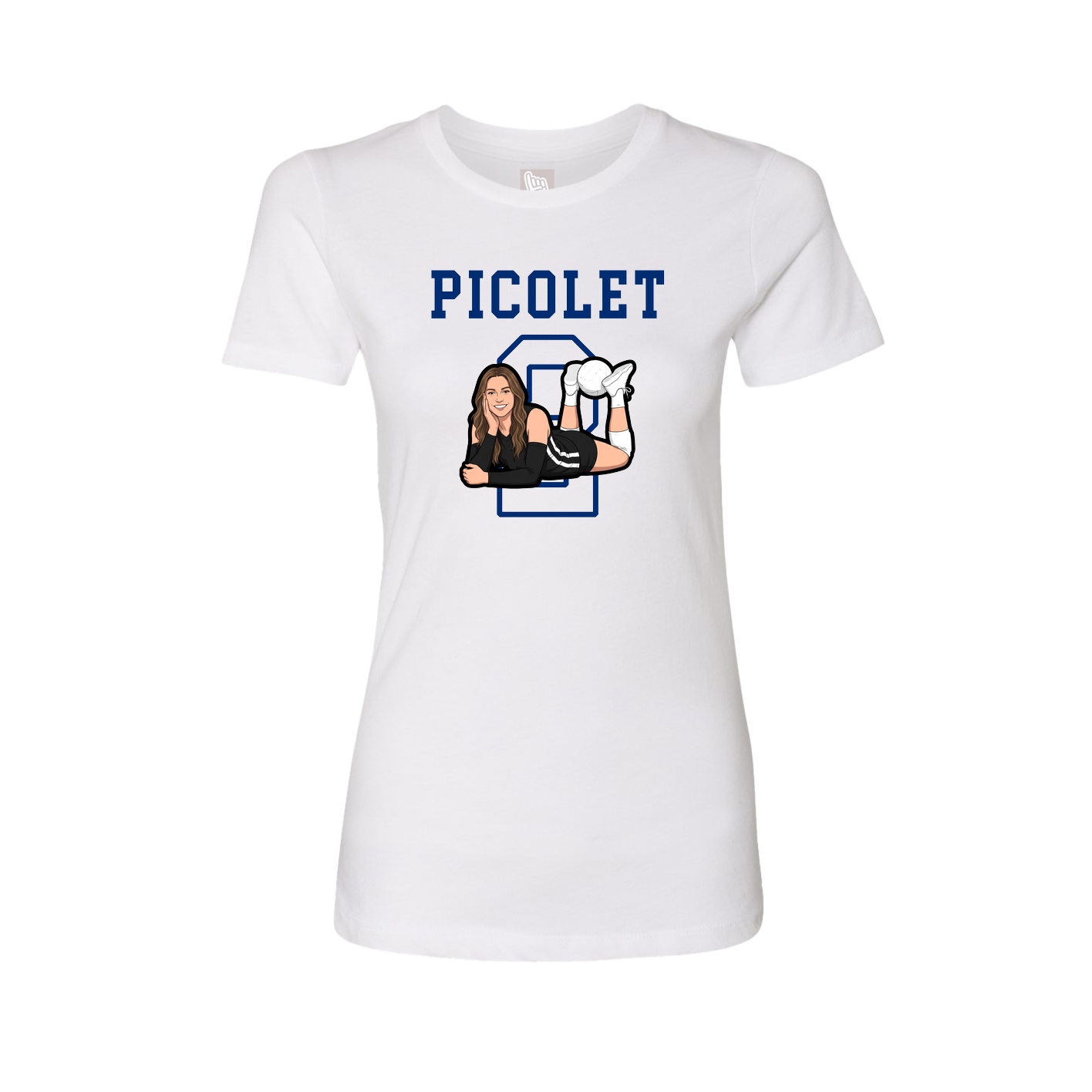 Fitted Women's Tee — Shirsey in White