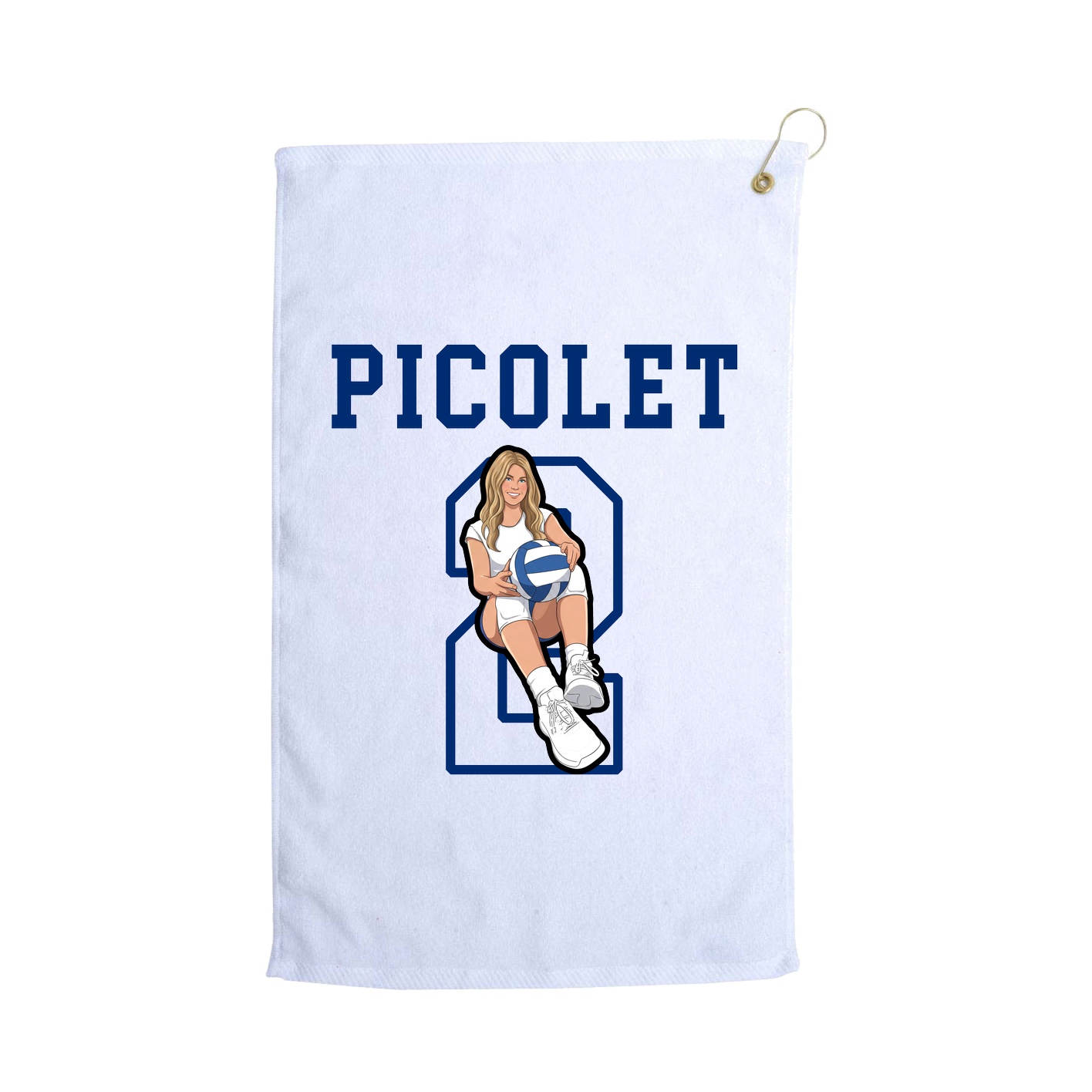 Golf Towel — Shirsey in White