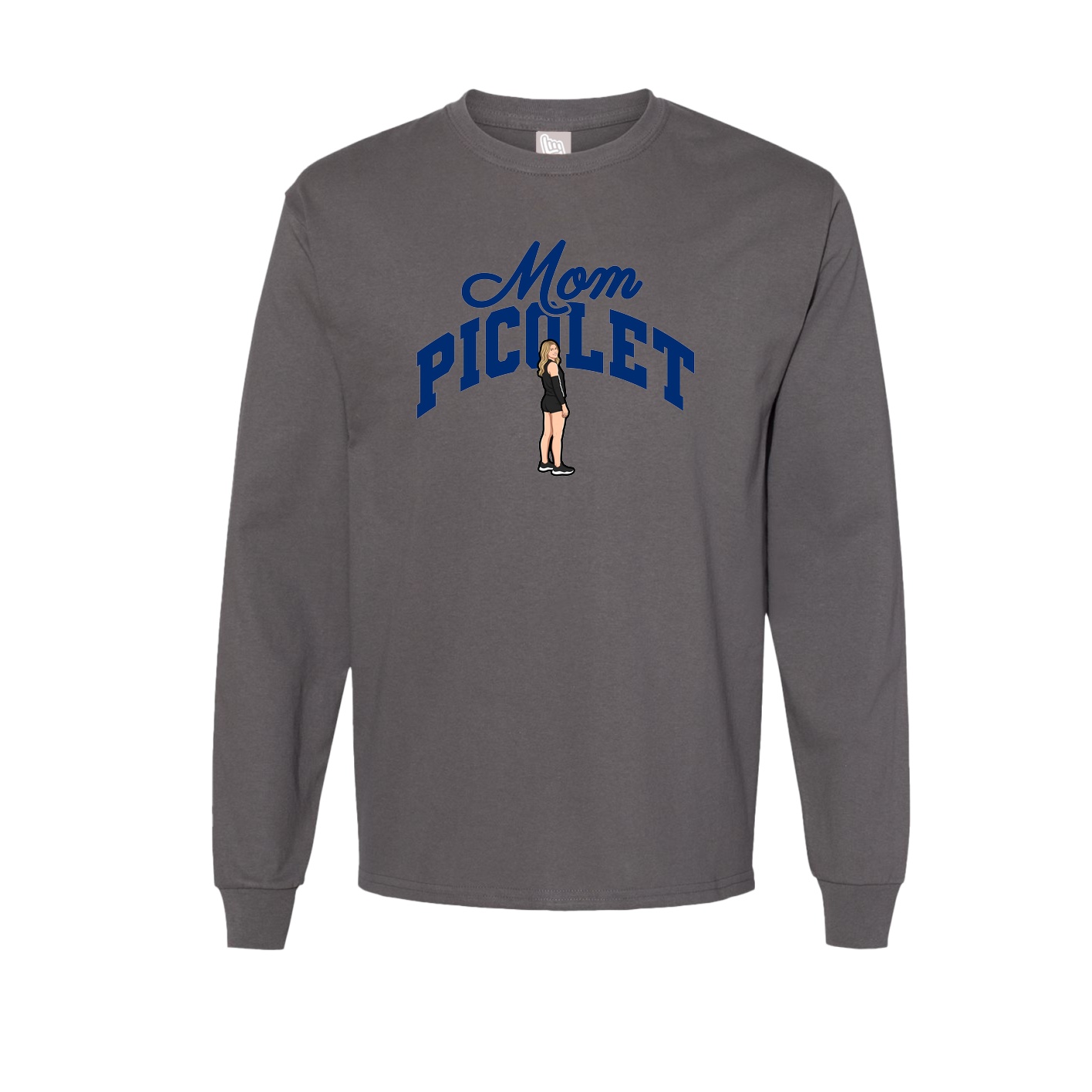 Long Sleeve Tee — Mothers Day Arch in Grey