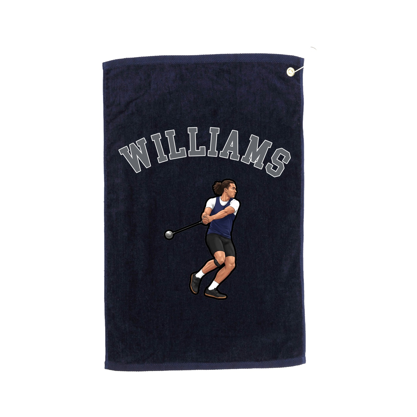Golf Towel — Shirsey Arch in Navy