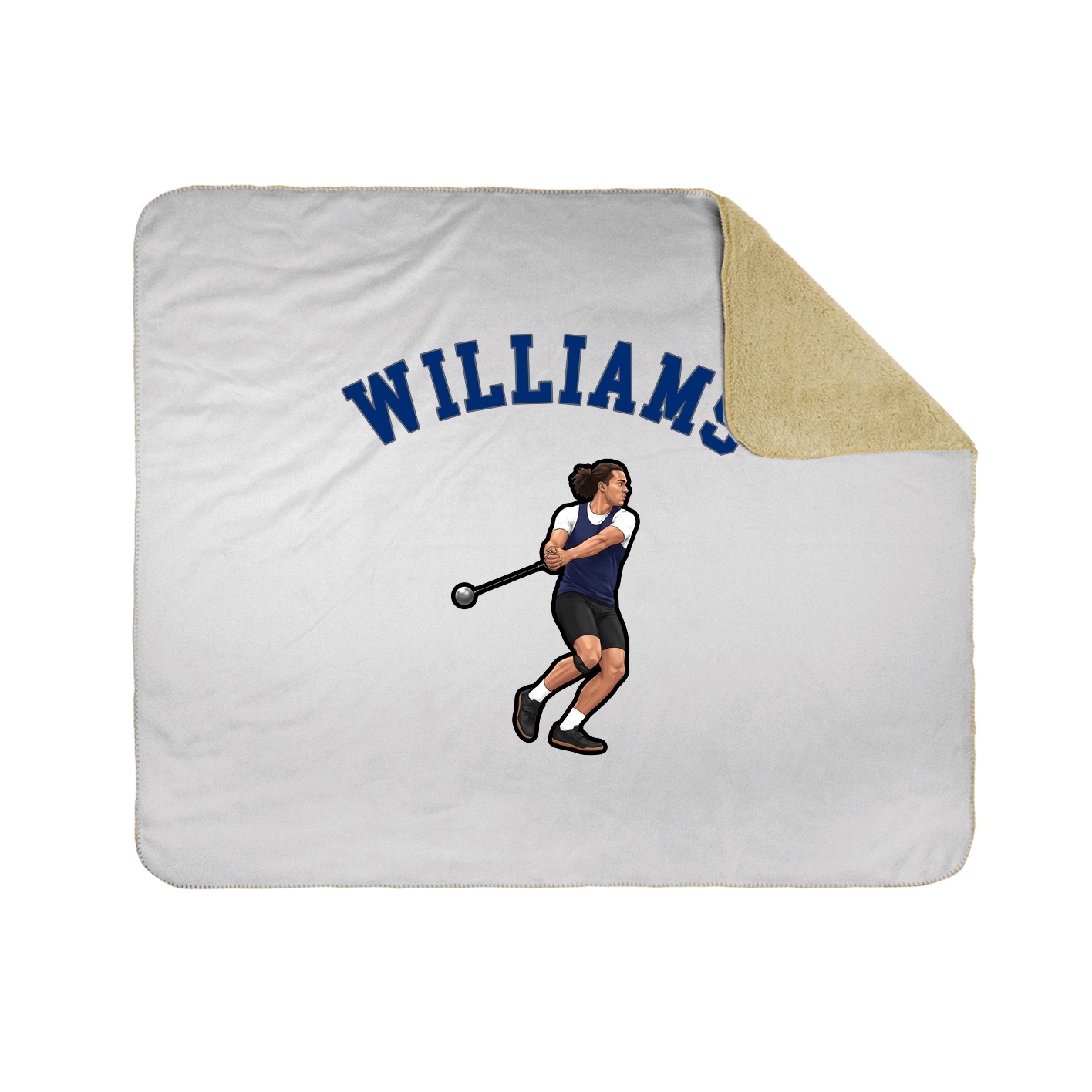 Throw Blanket — Shirsey Arch in White