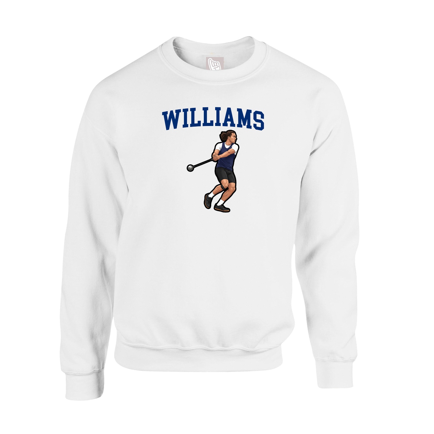 Fleece Crew — Shirsey in White