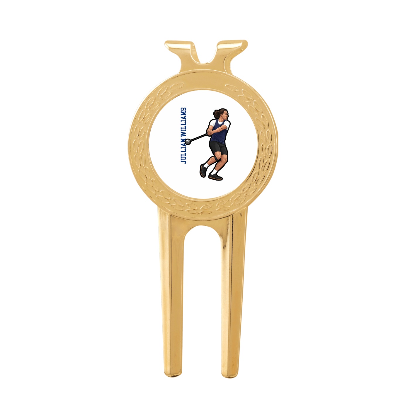 Divot Tool with Ball Marker — Name Vertical in Classic