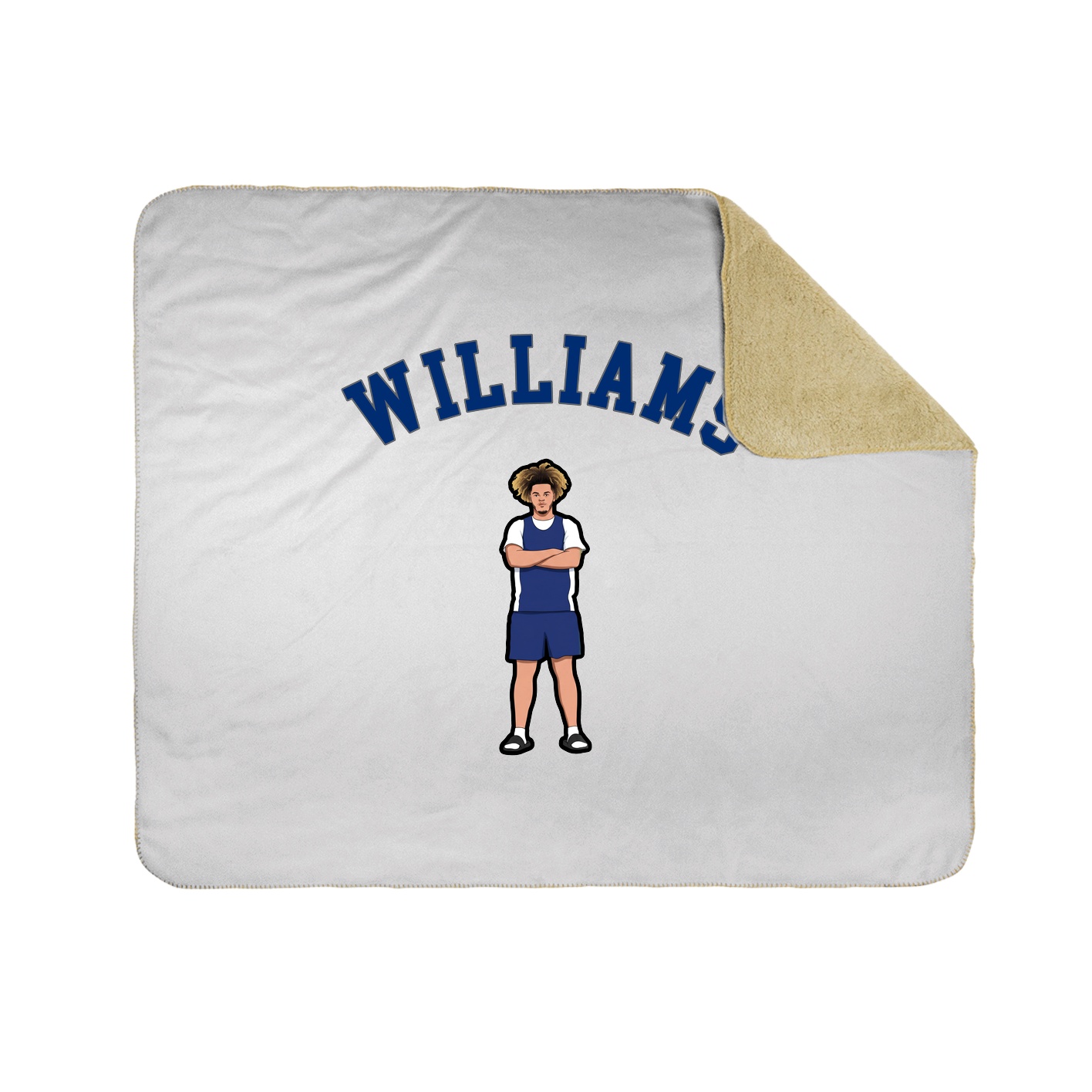 Throw Blanket — Shirsey Arch in White