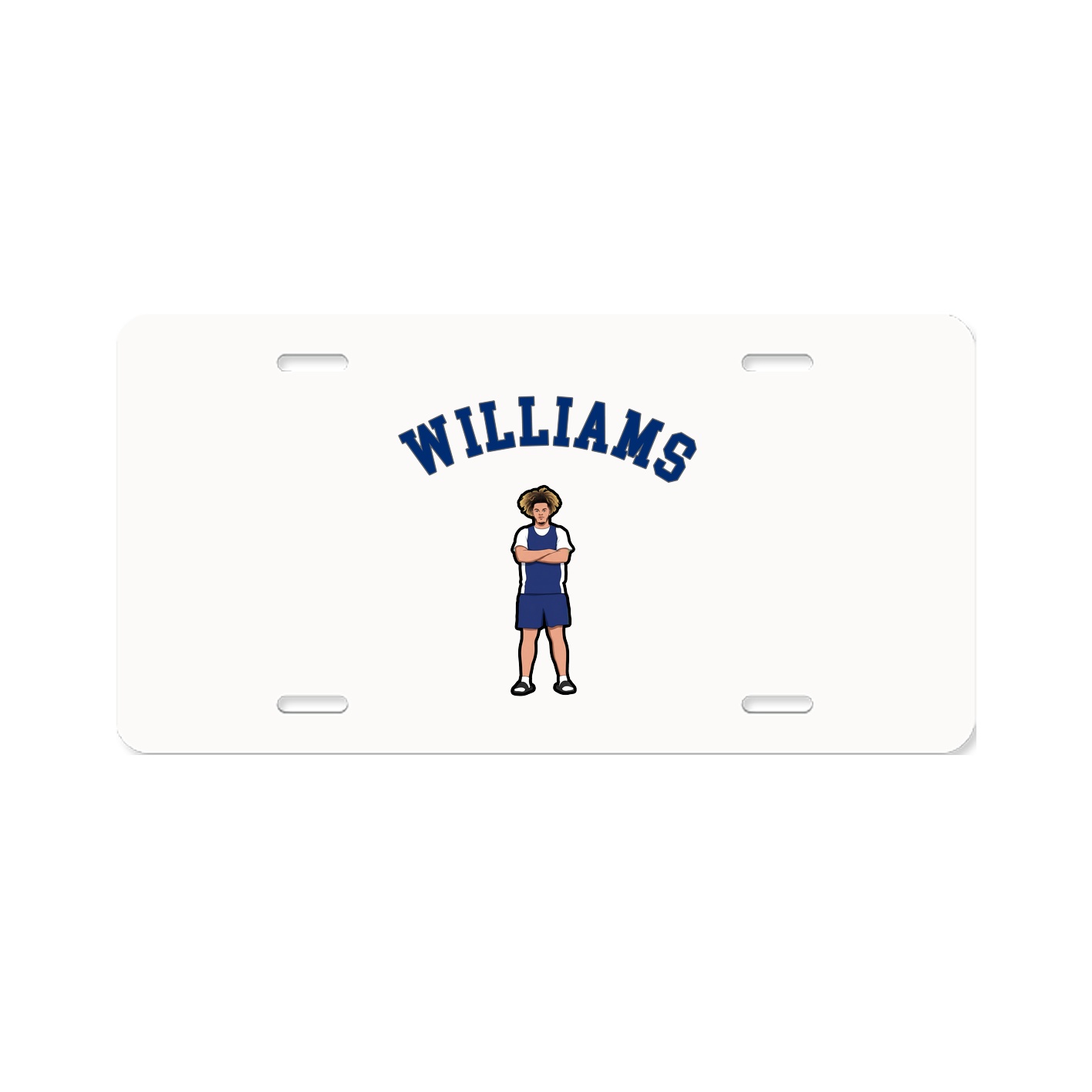 License Plate — Shirsey Arch in Classic