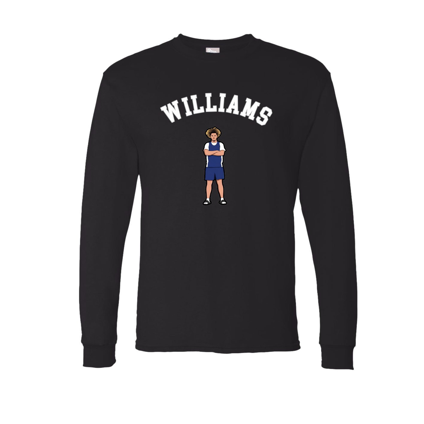 Long Sleeve Tee — Shirsey Arch in Black
