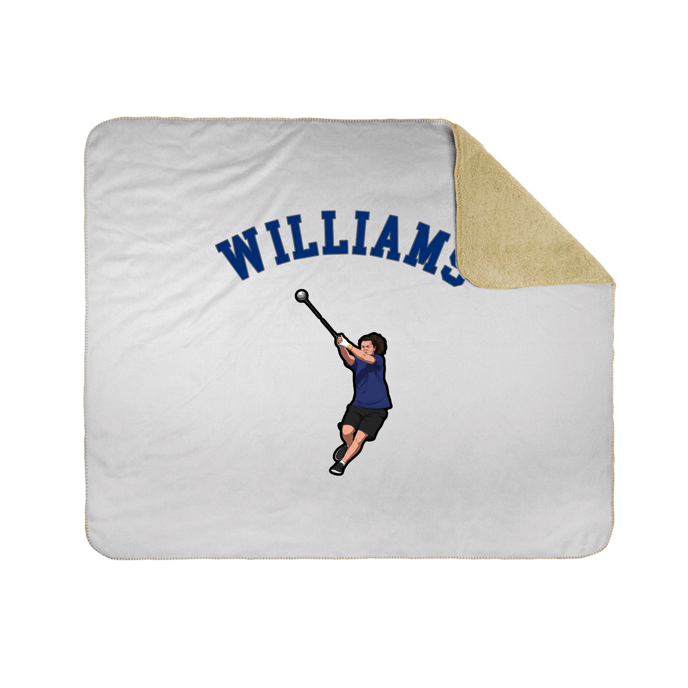 Throw Blanket — Shirsey Arch in White