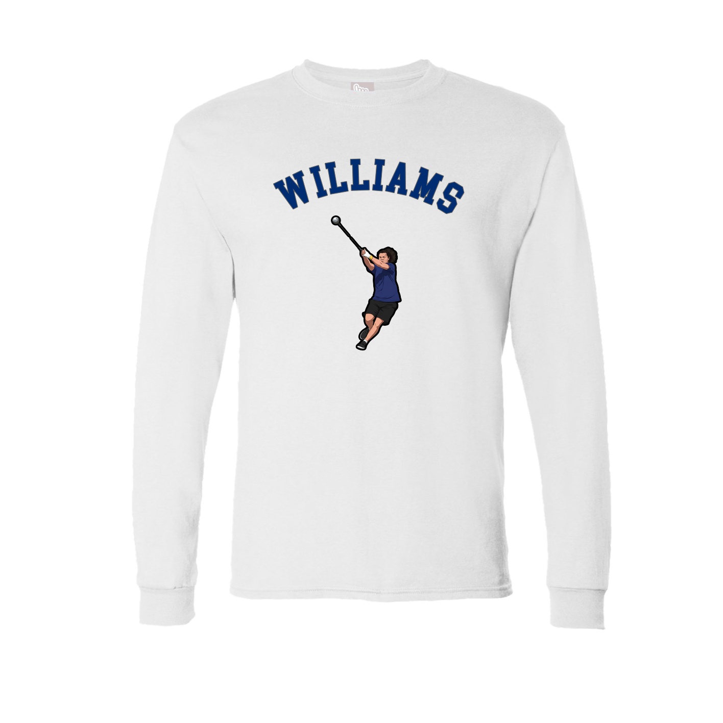 Long Sleeve Tee — Shirsey Arch in White