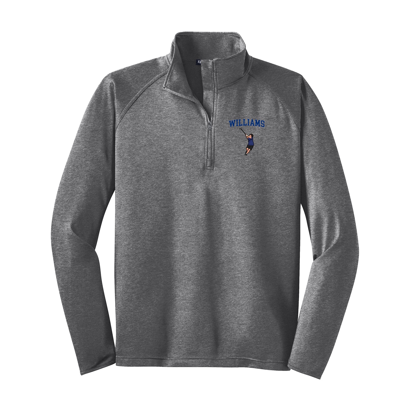 Q-Zip Pullover — Shirsey in Grey