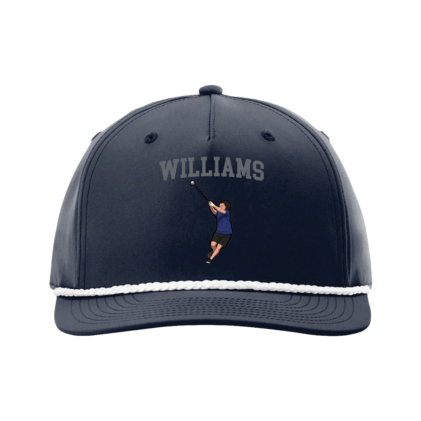 Five-Panel Classic Rope Cap — Shirsey in Navy