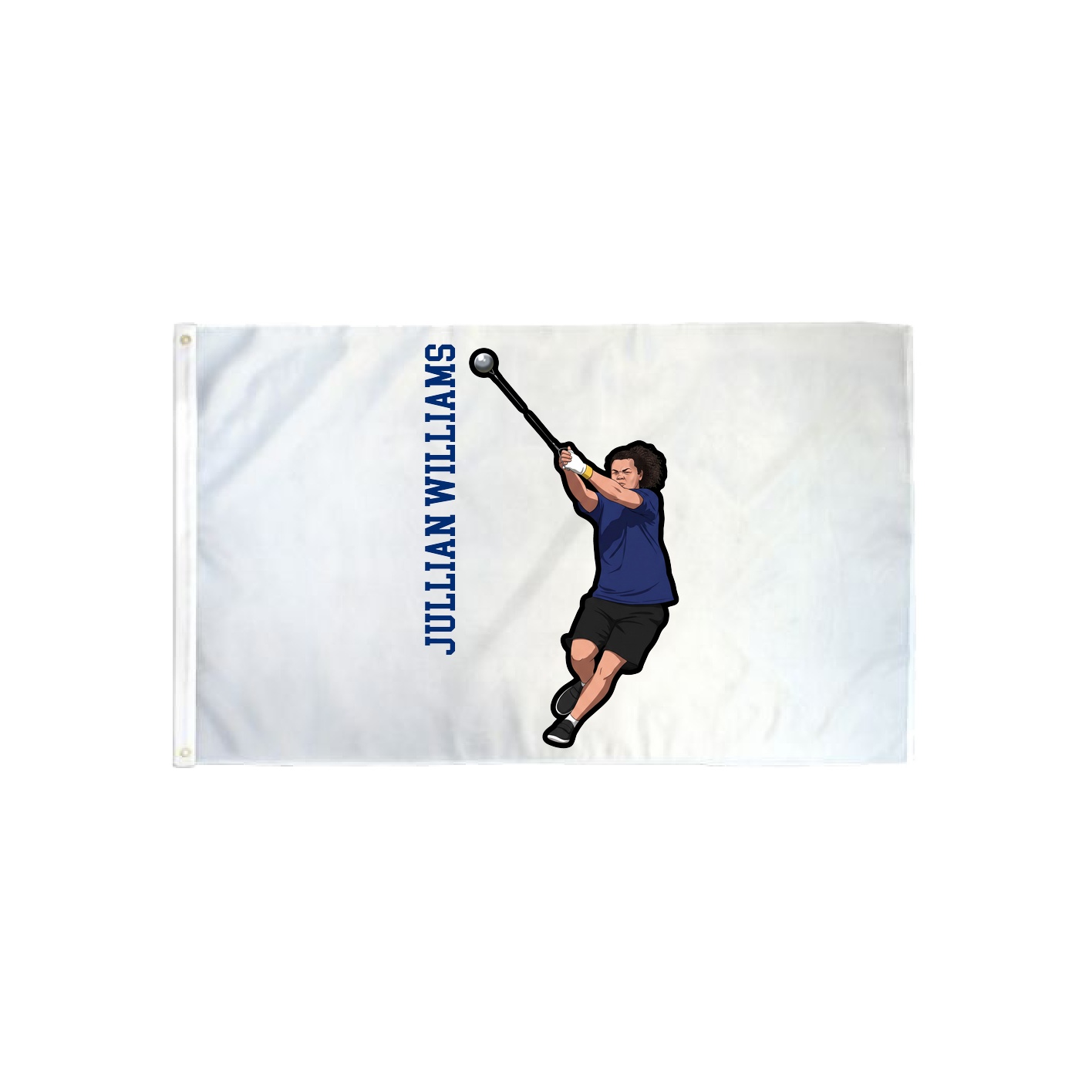 3x5 Flag — Name Vertical in Classic