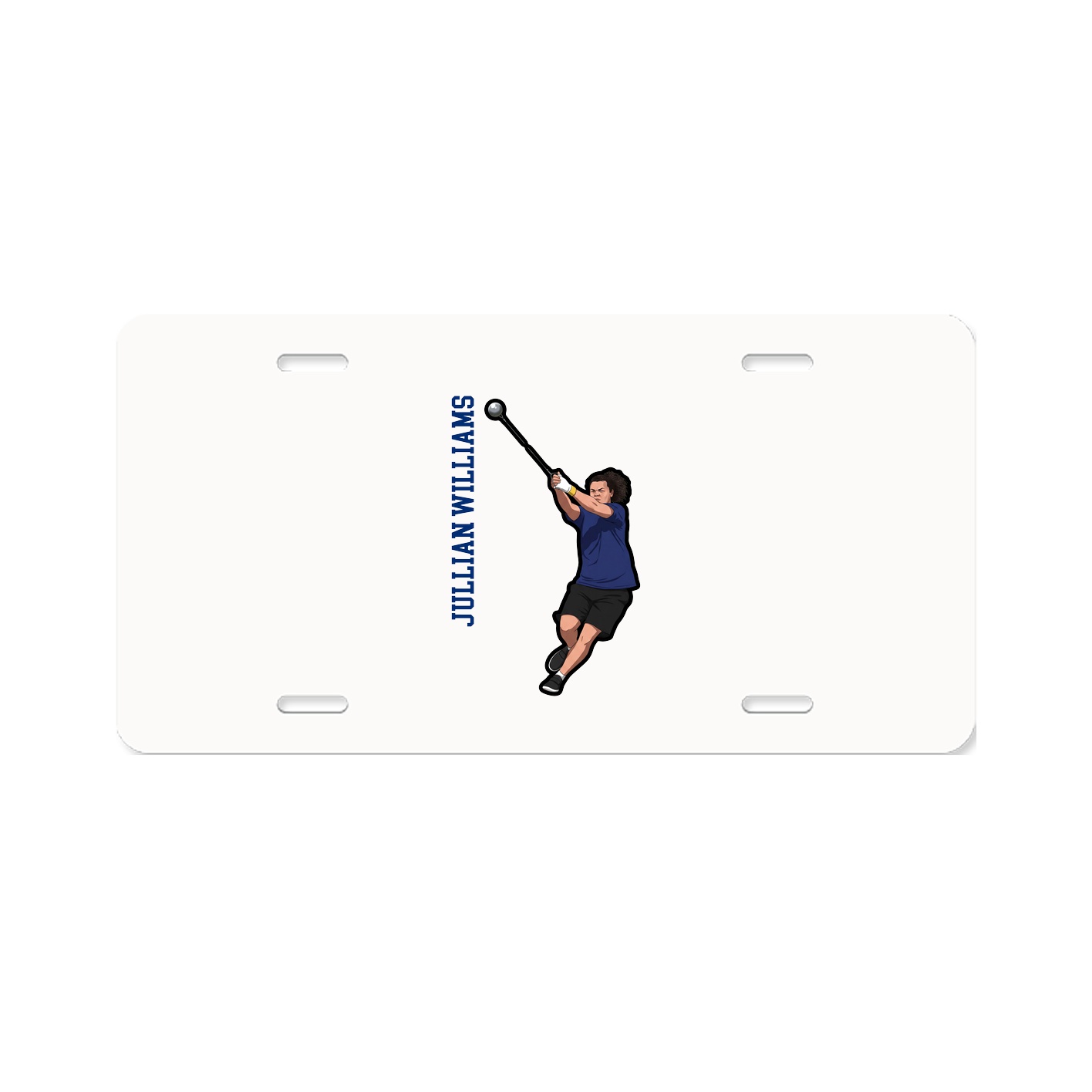 Aluminum License Plate