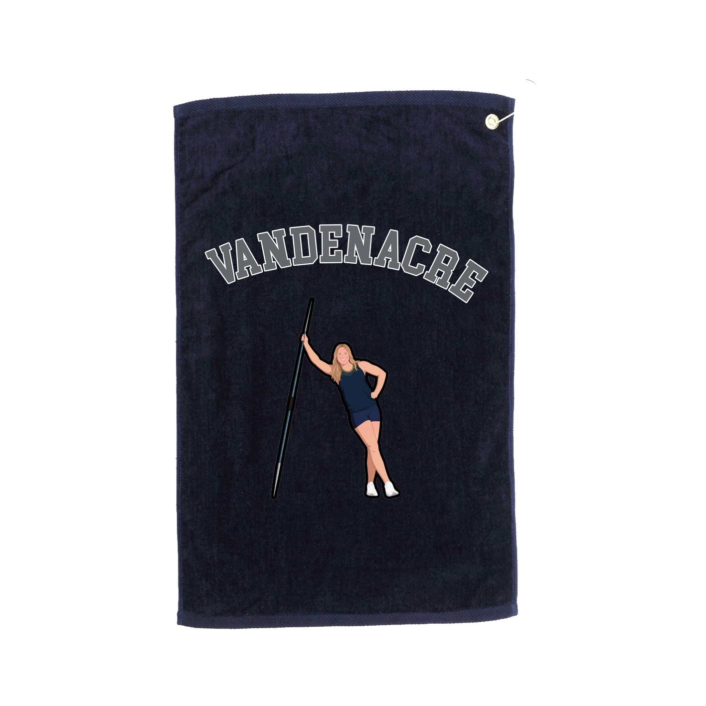 Golf Towel — Shirsey Arch in Navy