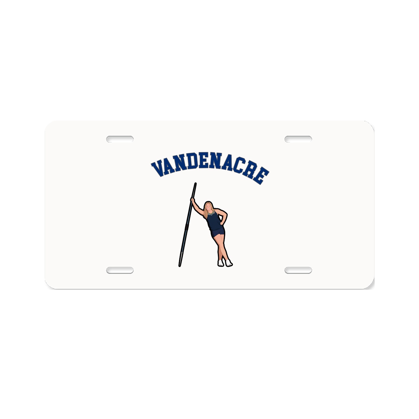 License Plate — Shirsey Arch in Classic