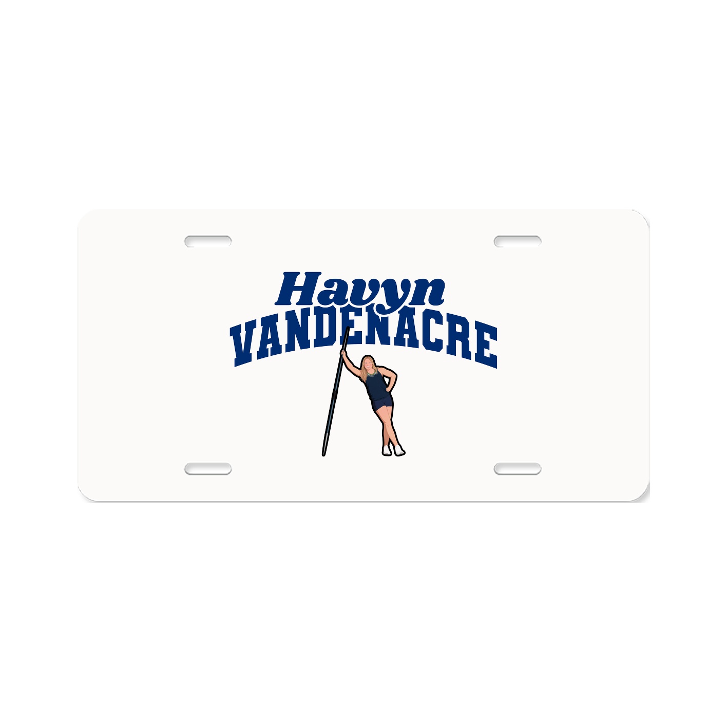 License Plate — Signature Arch in Classic