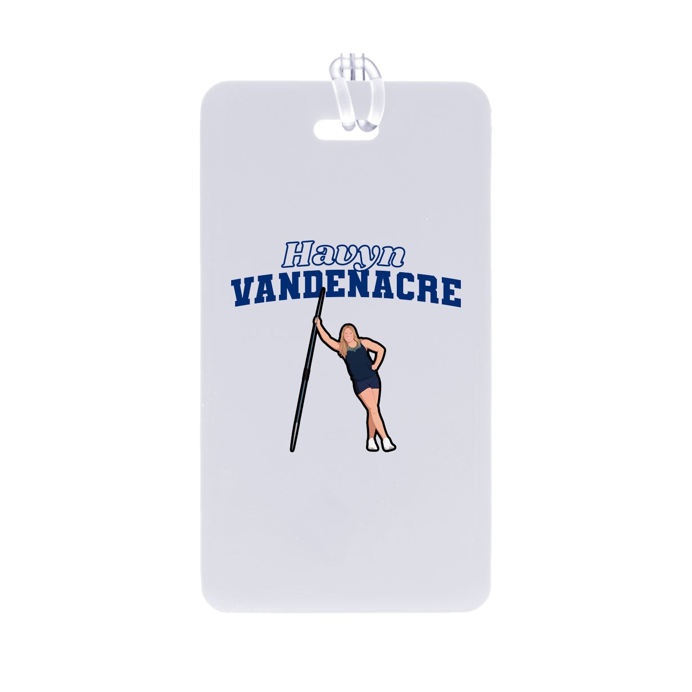 Bag Tag — Name Arch in Classic