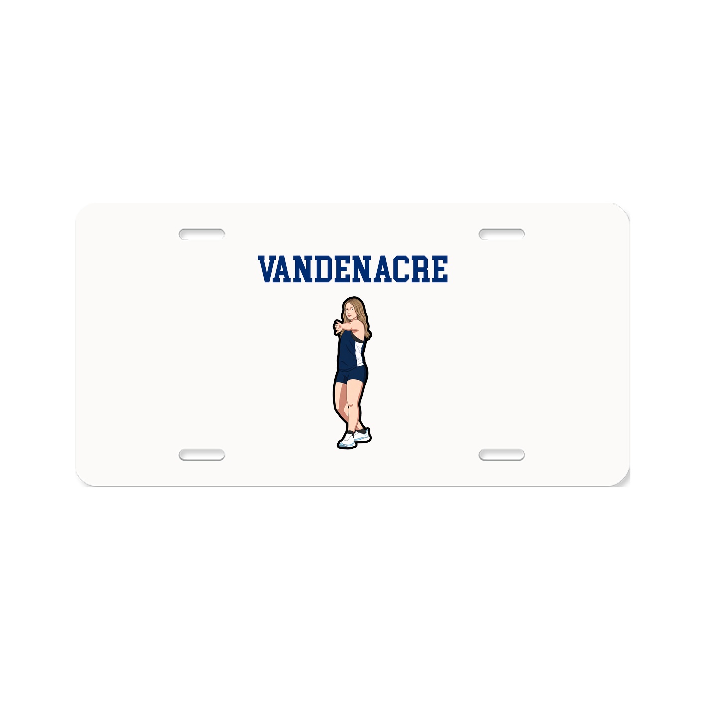 License Plate — Shirsey in Classic