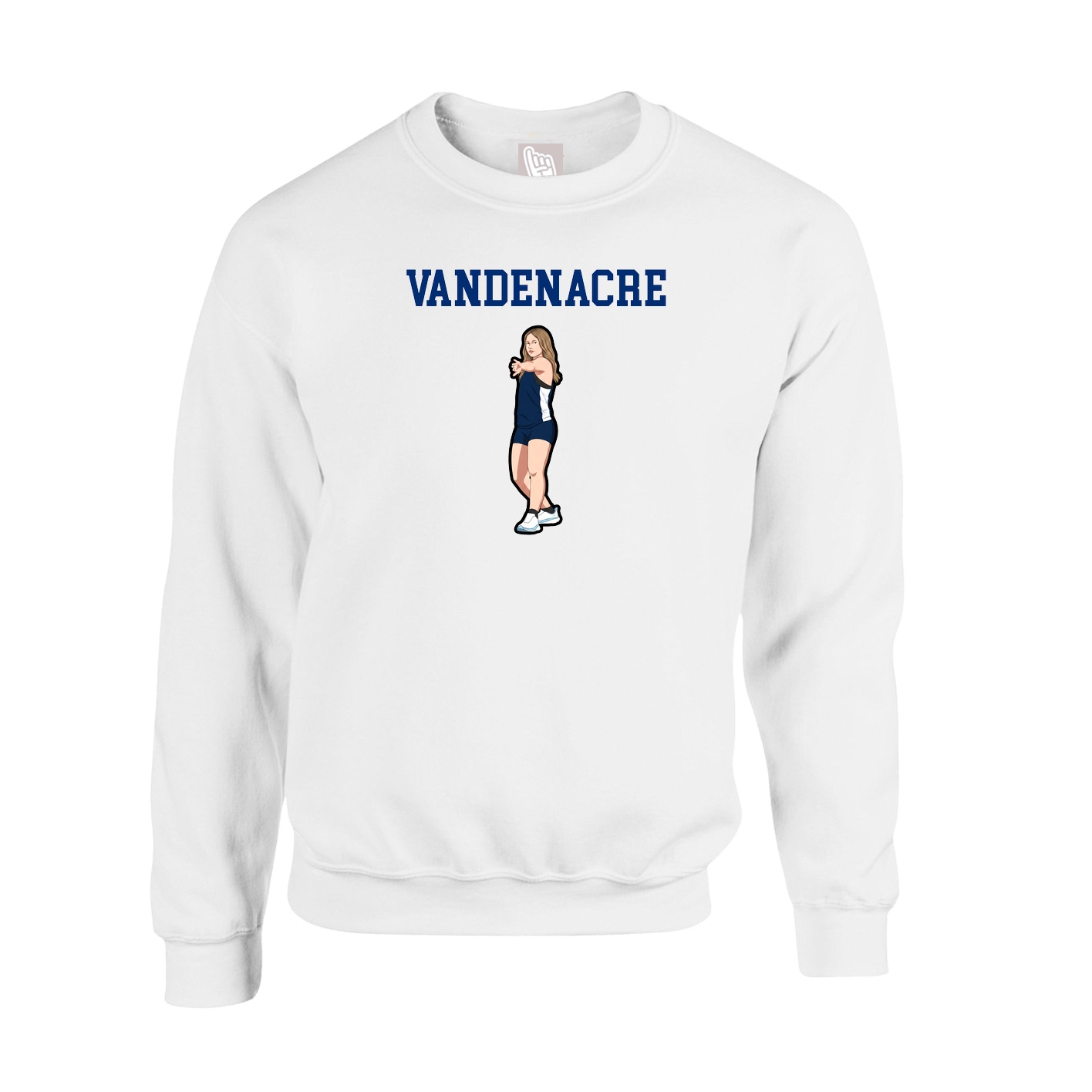 Fleece Crew — Shirsey in White