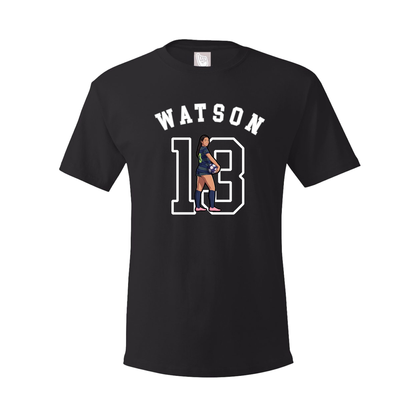 Youth Tee — Shirsey Arch in Black
