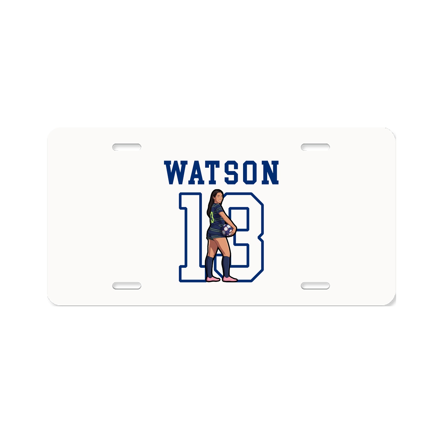 License Plate — Shirsey in Classic