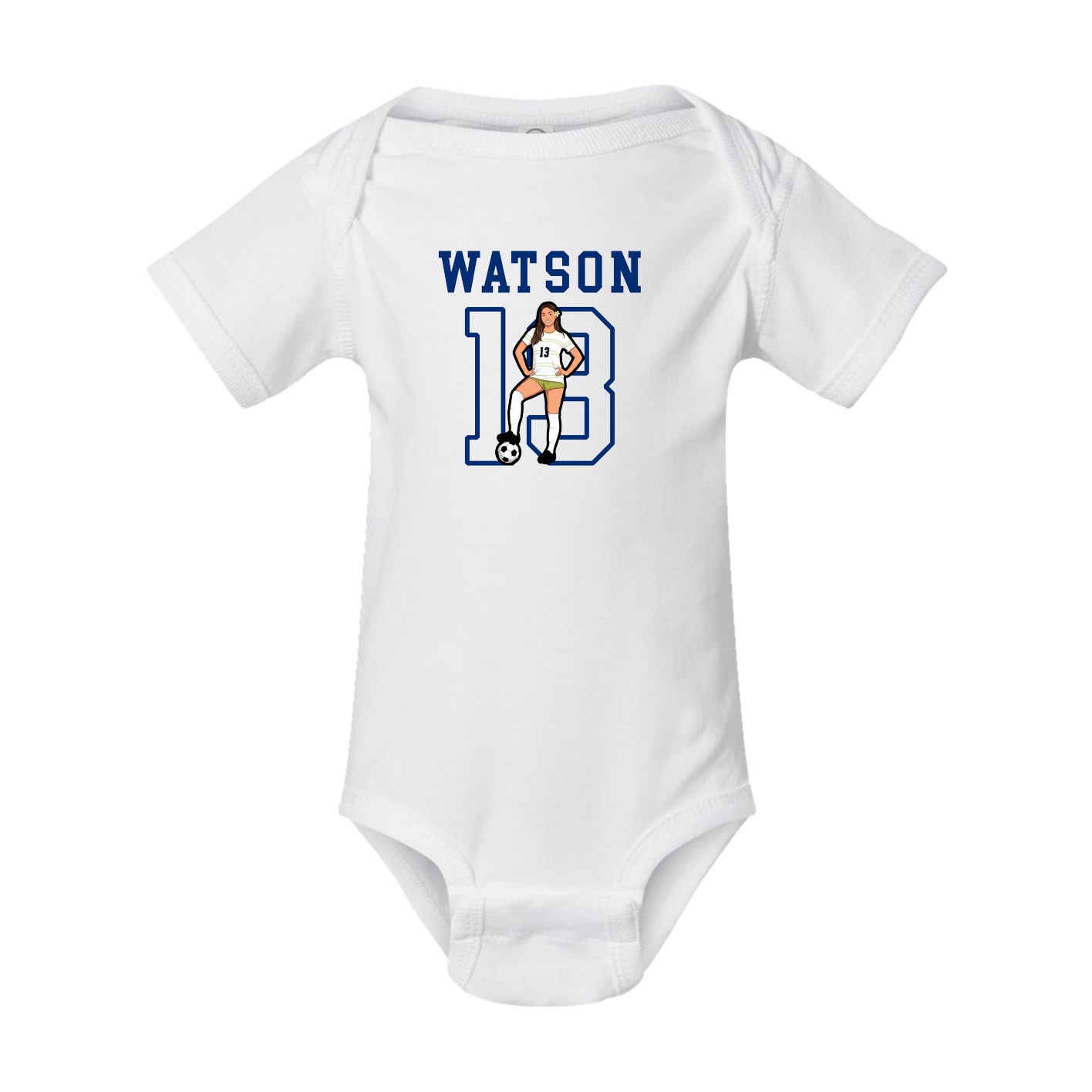Baby Onesie — Shirsey in White