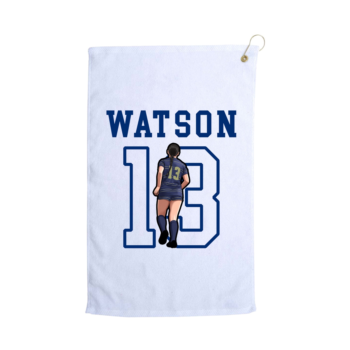 Golf Towel — Shirsey in White