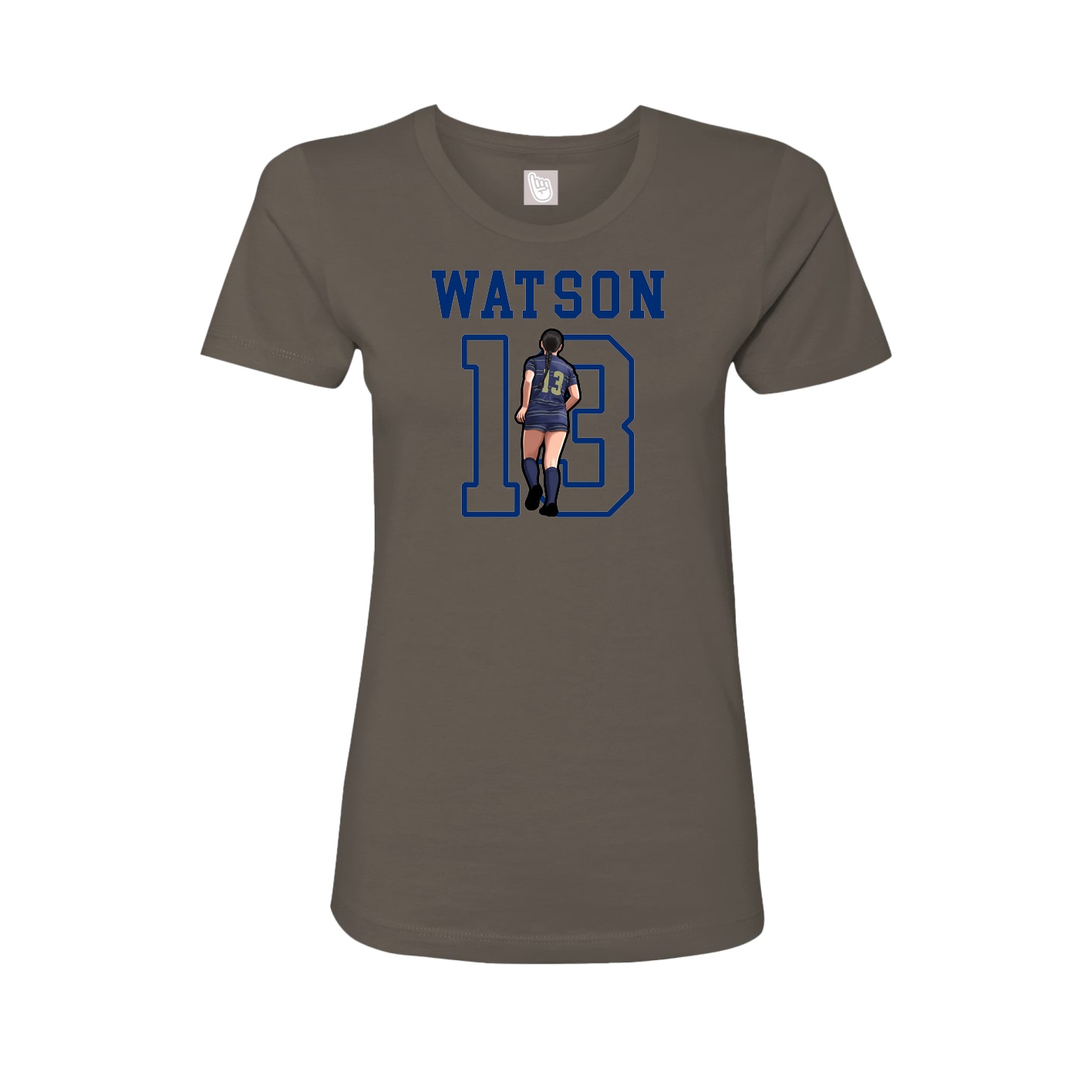 Fitted Women's Tee — Shirsey in Grey