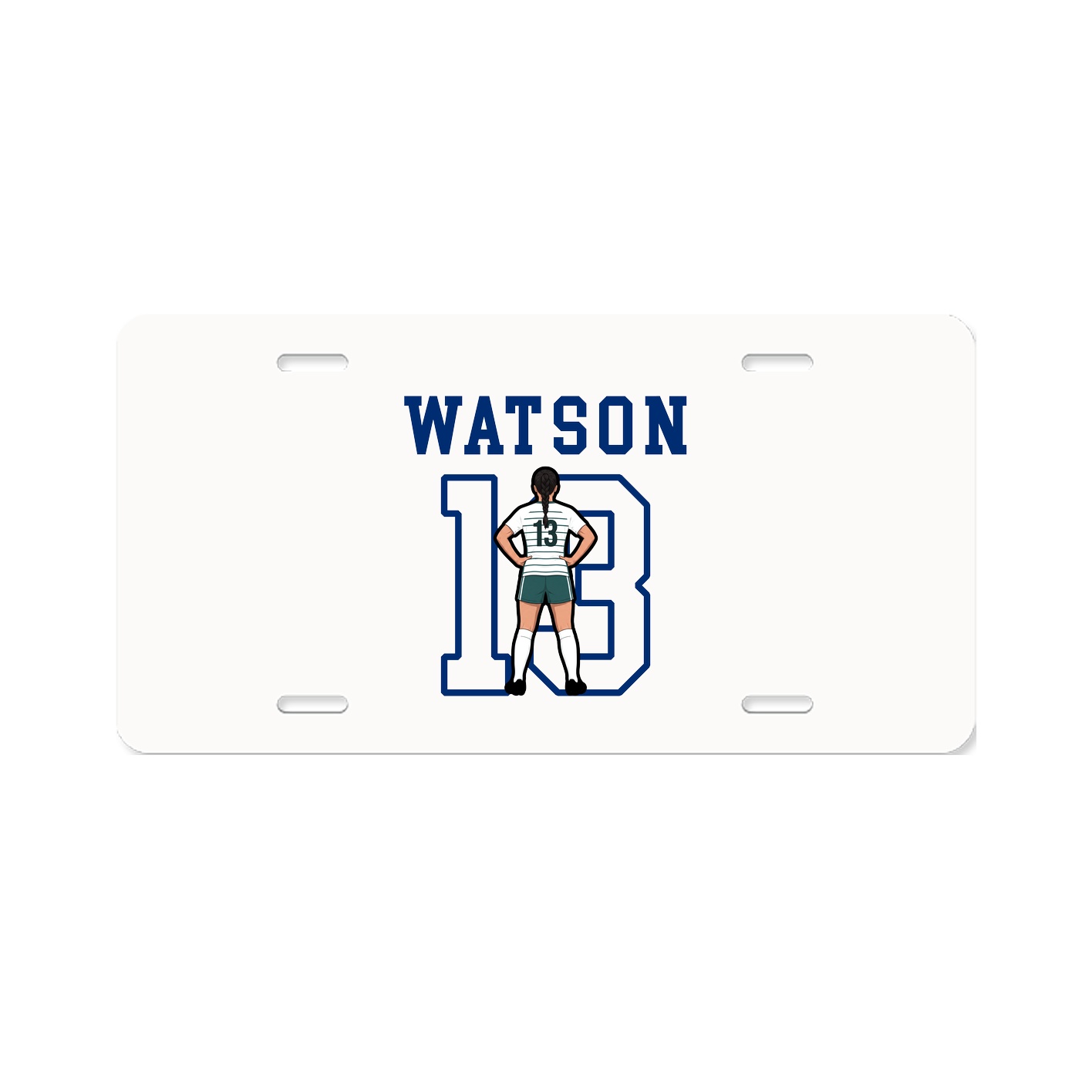 License Plate — Shirsey in Classic