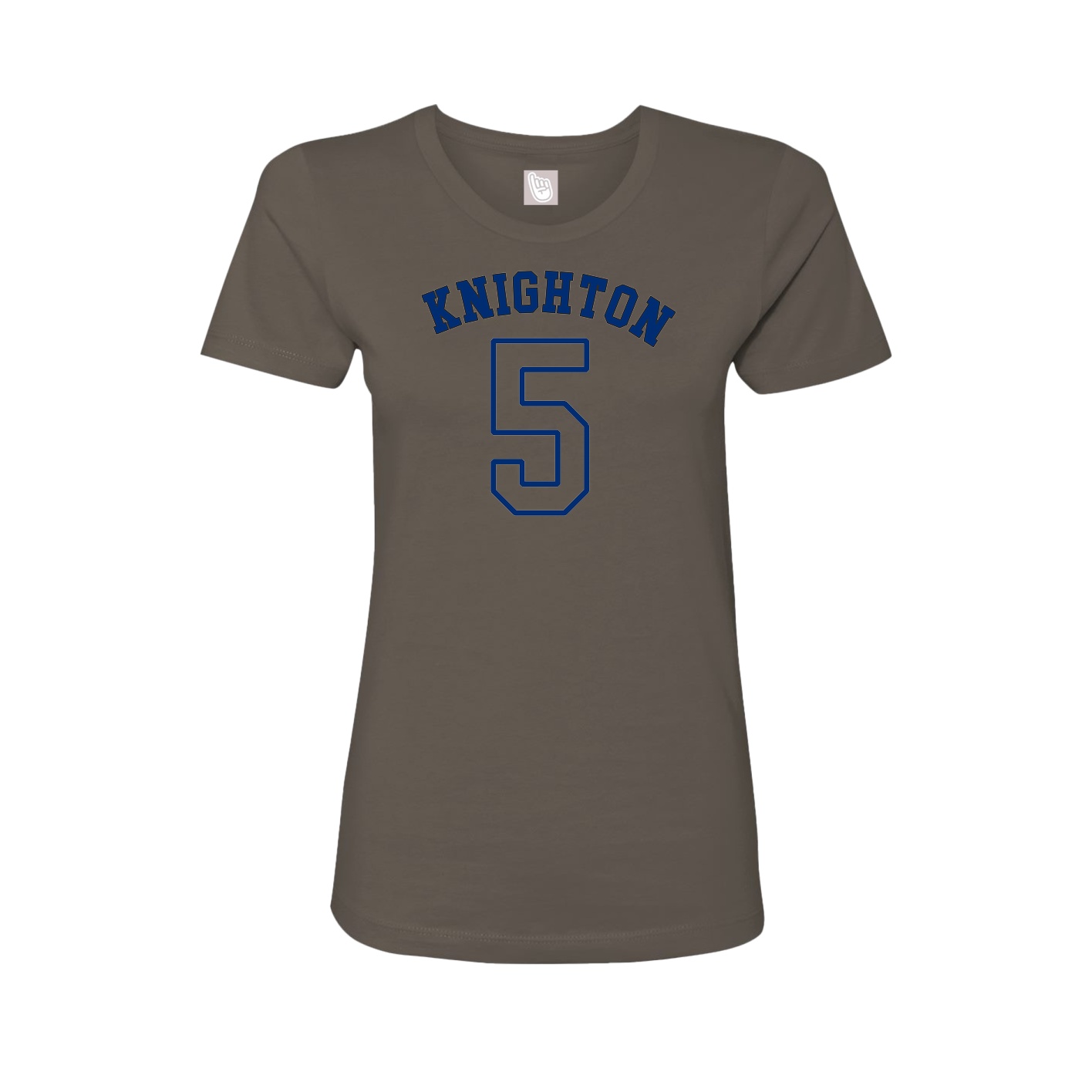 Fitted Women's Tee — Shirsey Arch in Grey