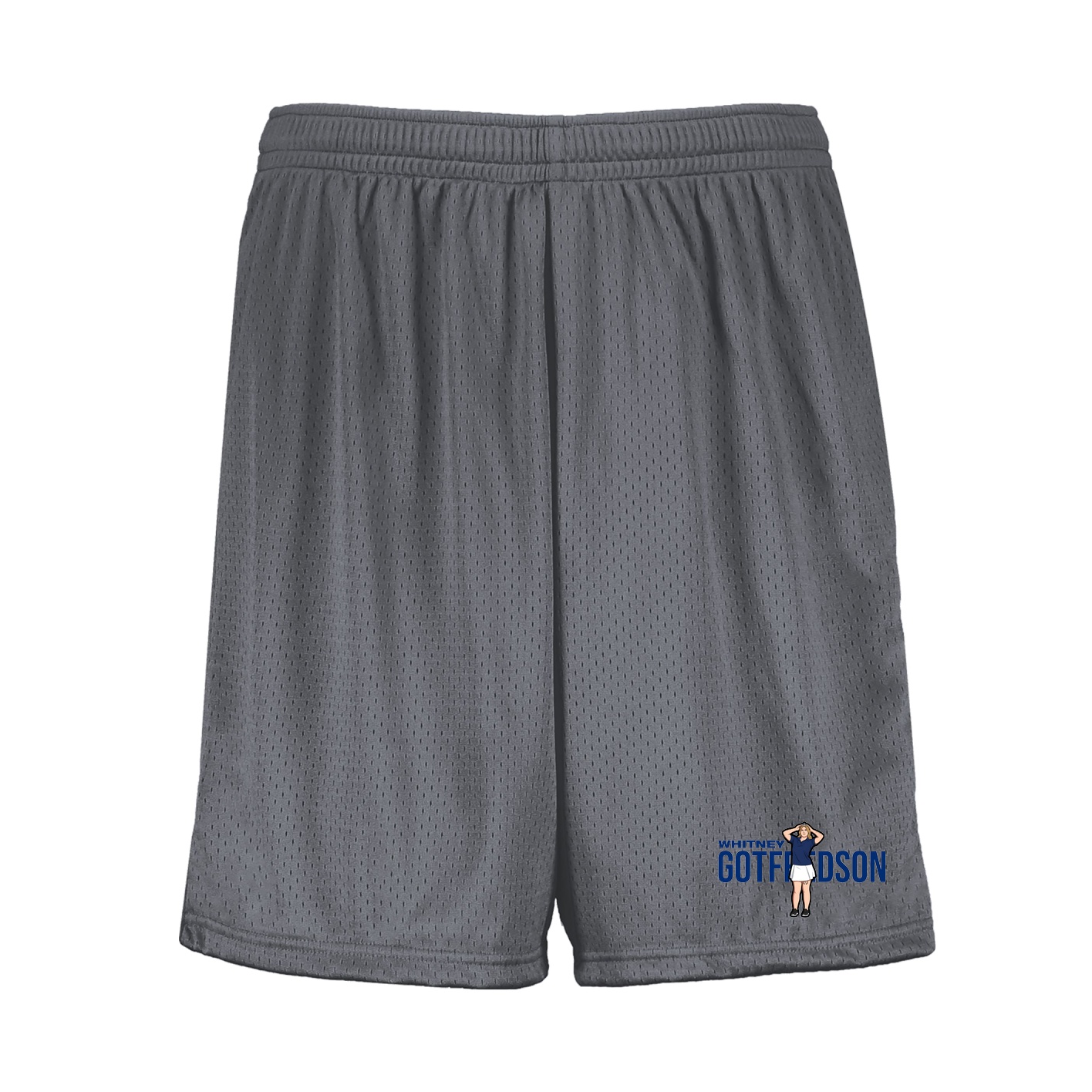 Shorts — Player Name in Grey