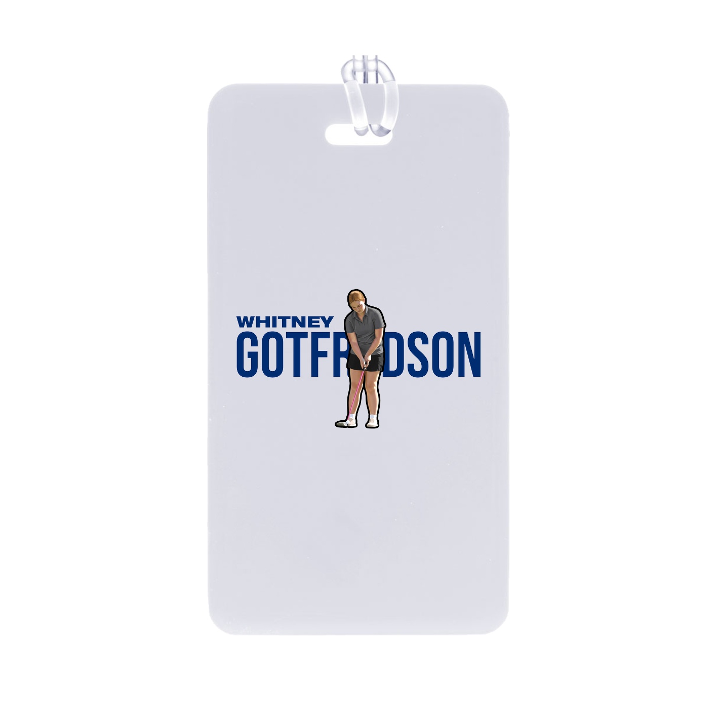 Bag Tag — Player Name in Classic