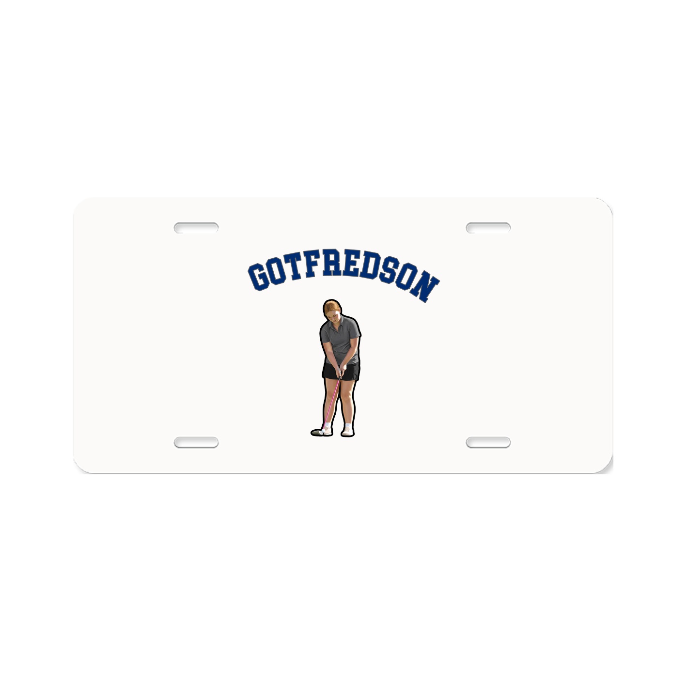 License Plate — Shirsey Arch in Classic