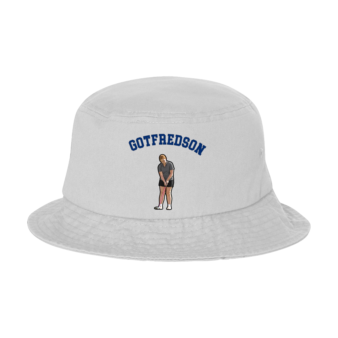Bucket Cap — Shirsey Arch in White
