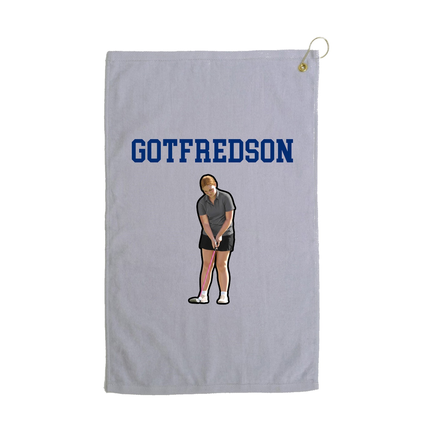 Golf Towel — Shirsey in Grey