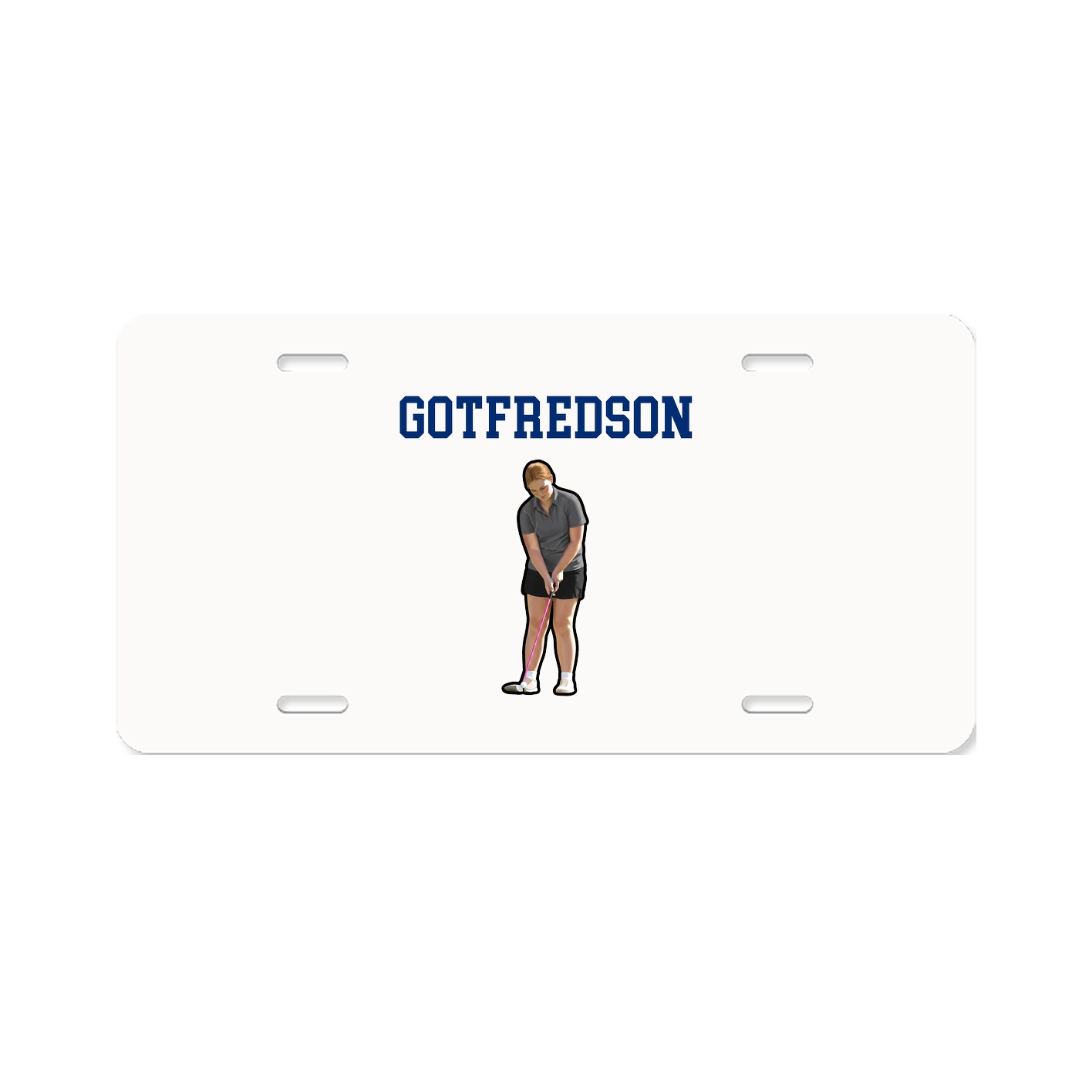 License Plate — Shirsey in Classic
