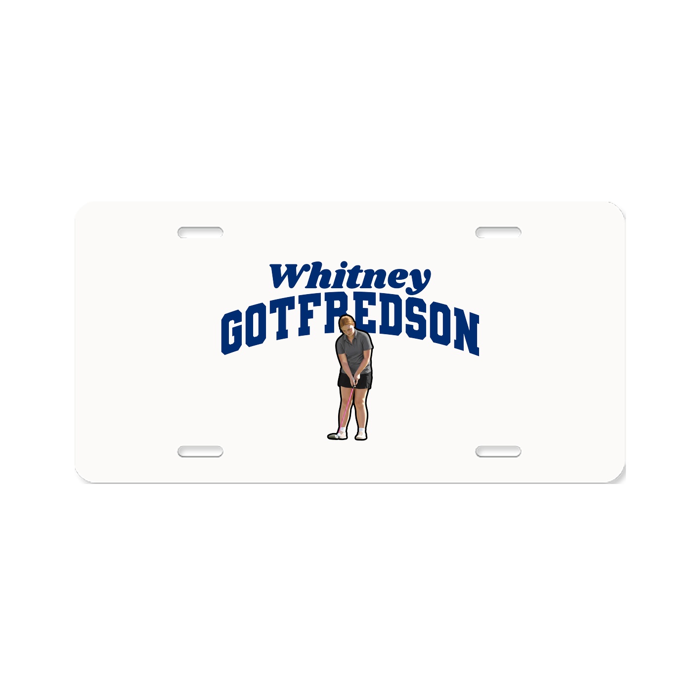 License Plate — Signature Arch in Classic
