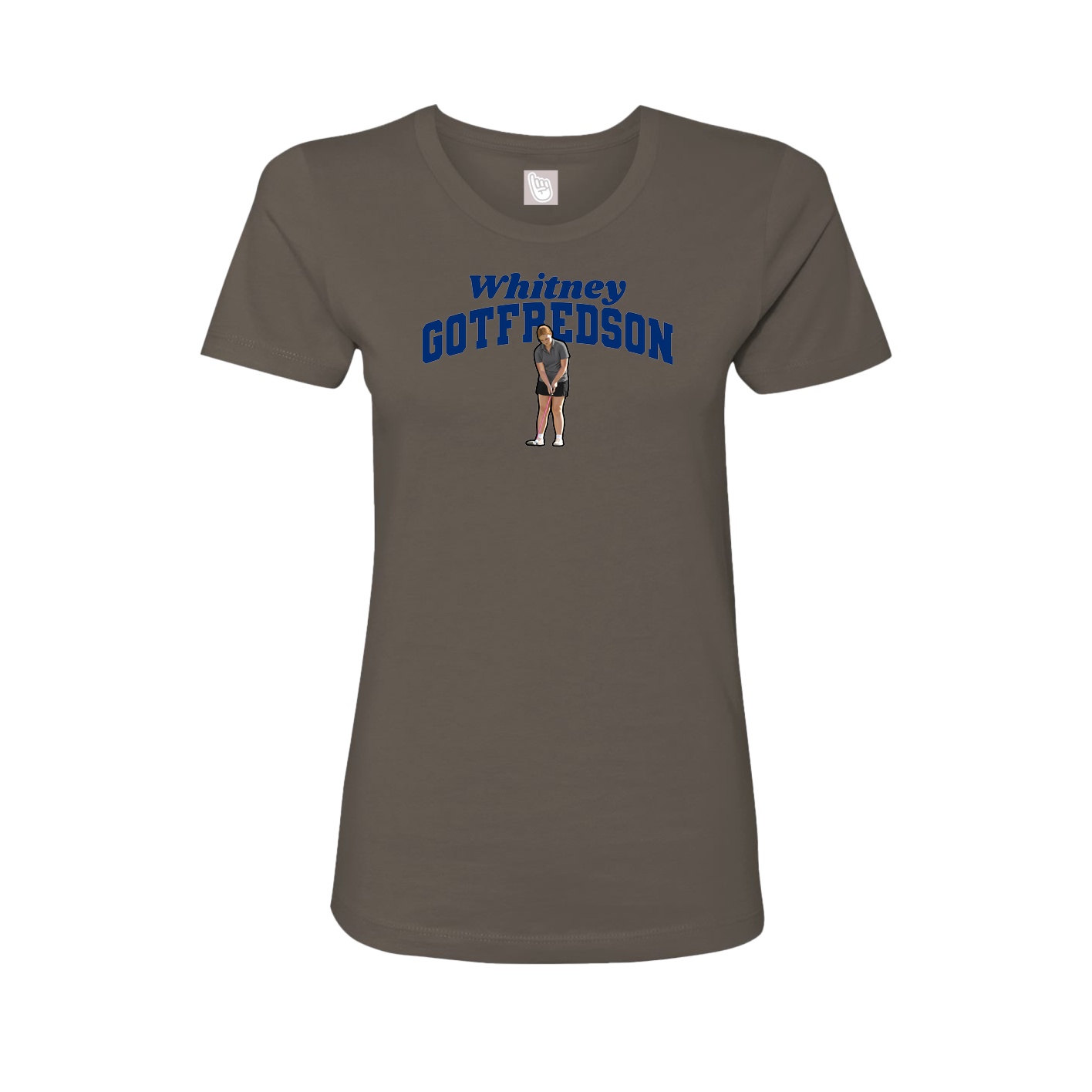 Womens Tee — Signature Arch in Grey