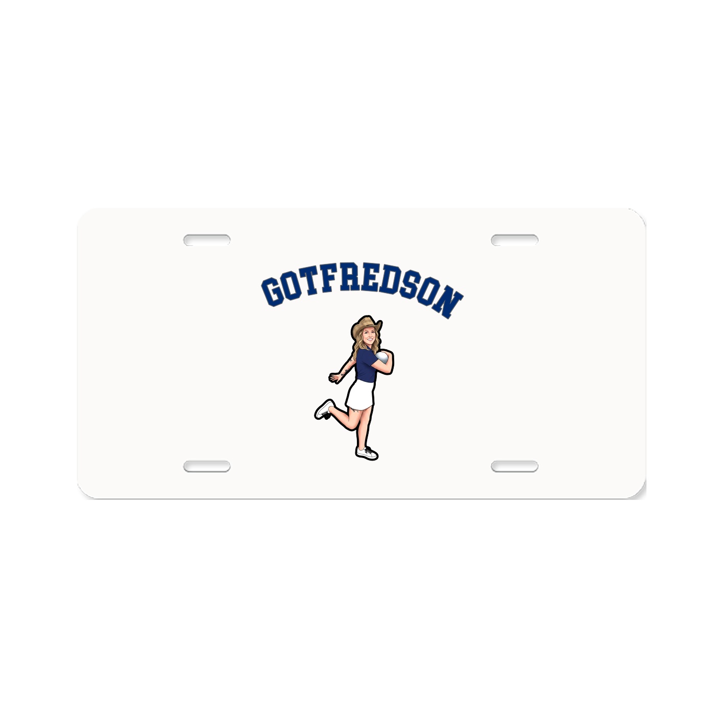 License Plate — Shirsey Arch in Classic