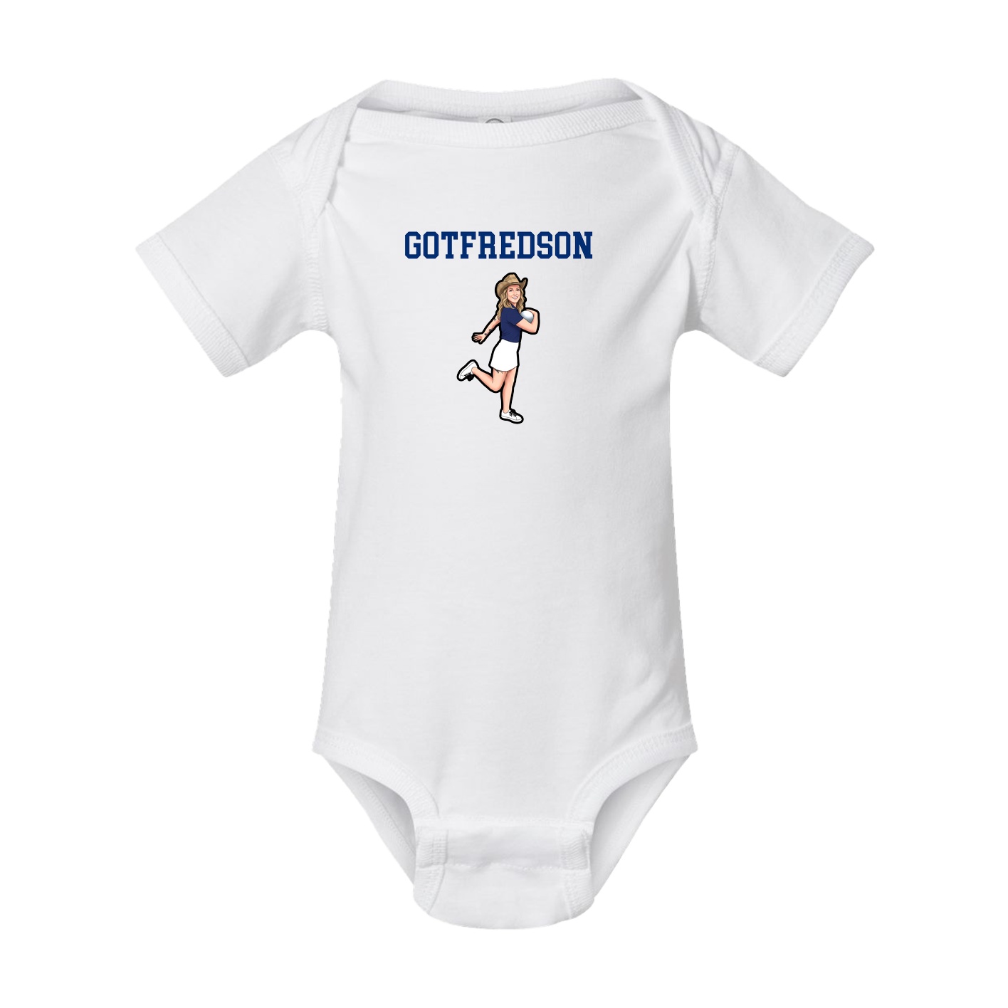Baby Onesie — Shirsey in White