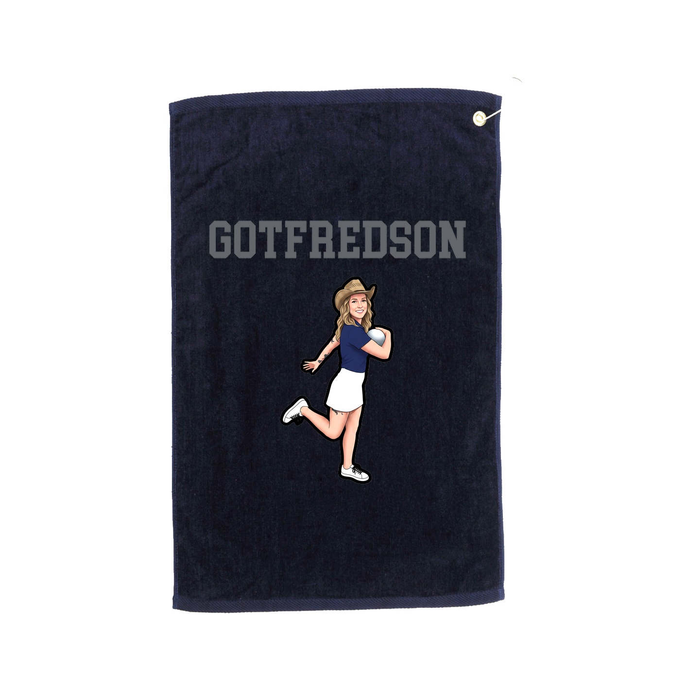 Golf Towel — Shirsey in Navy