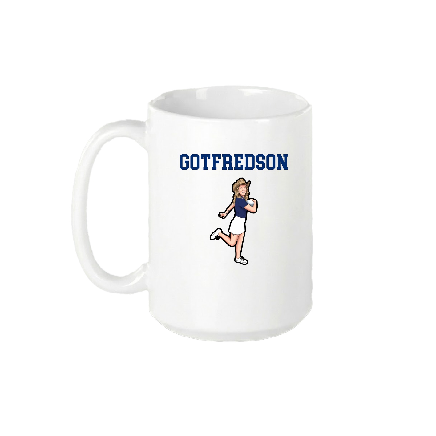 15oz Coffee Mug — Shirsey in White