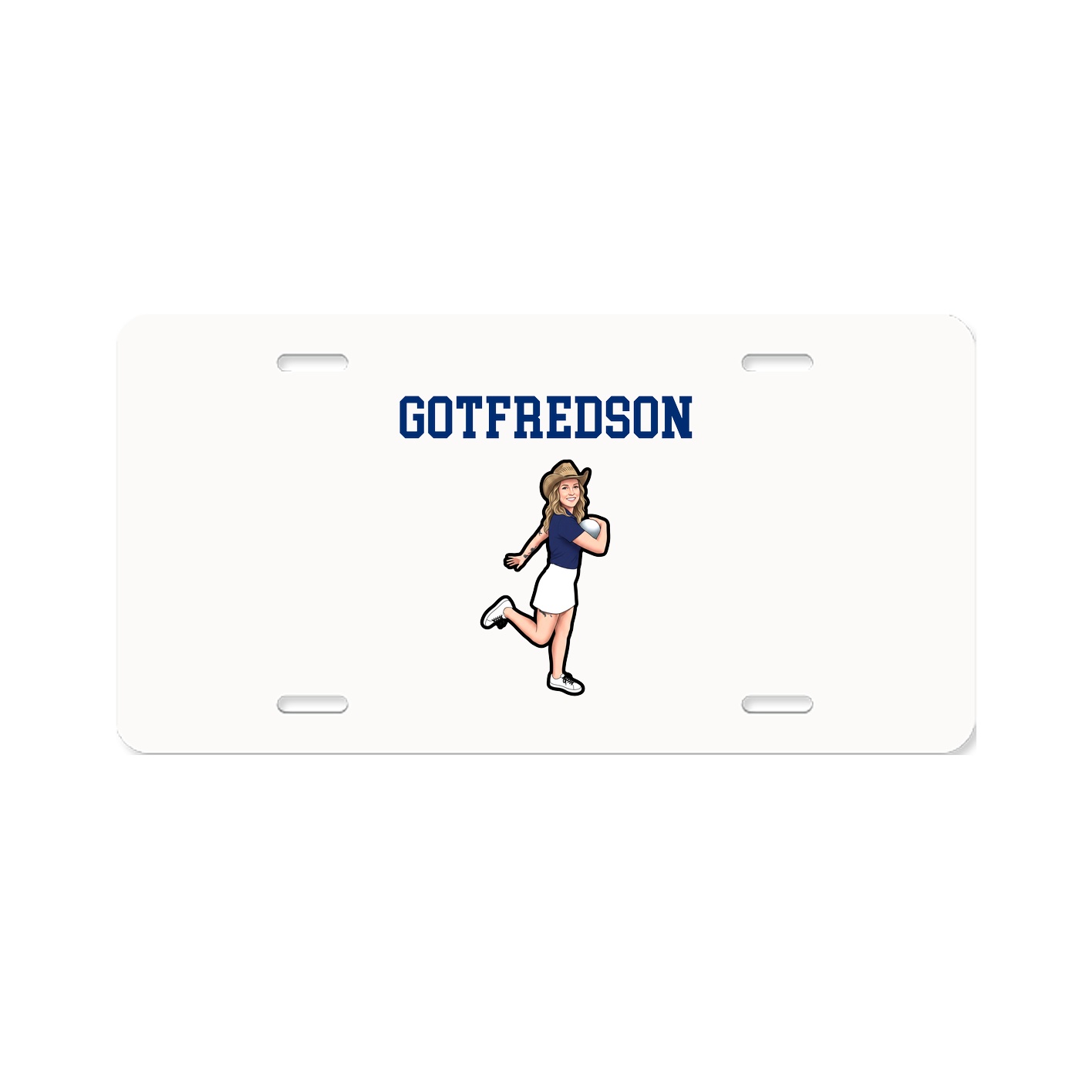 License Plate — Shirsey in Classic