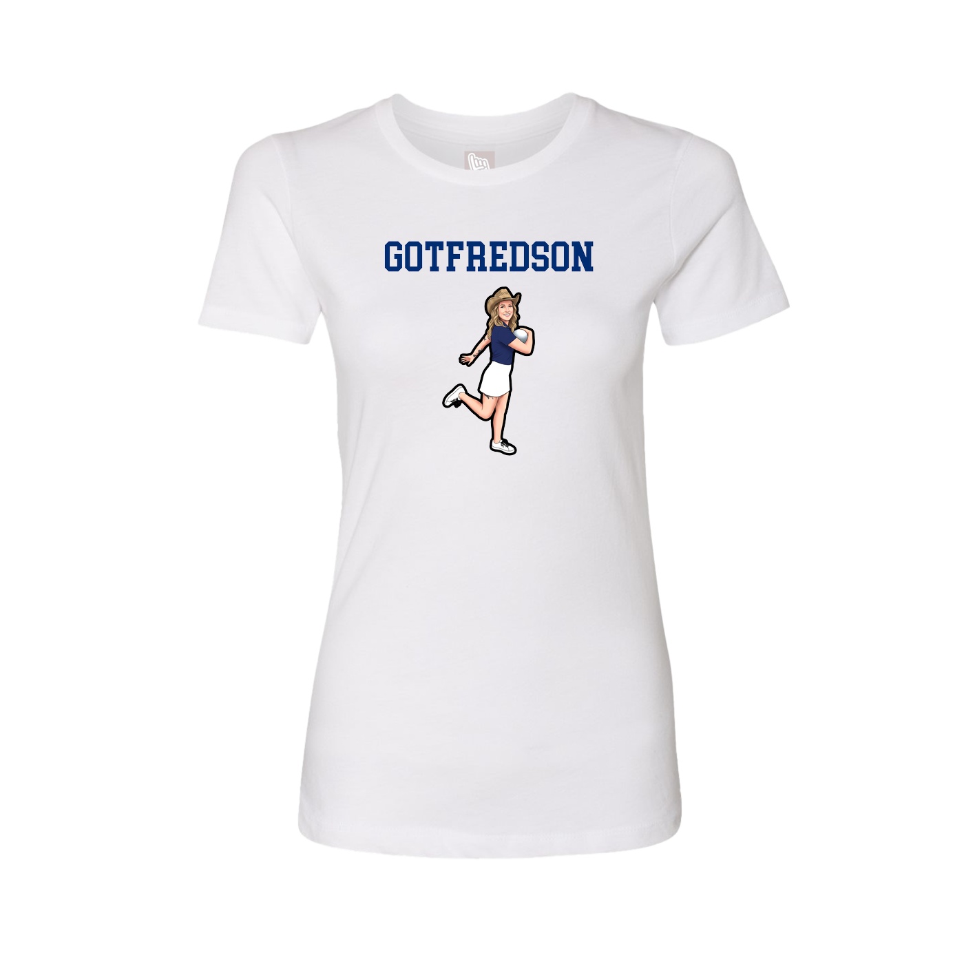 Fitted Women's Tee — Shirsey in White
