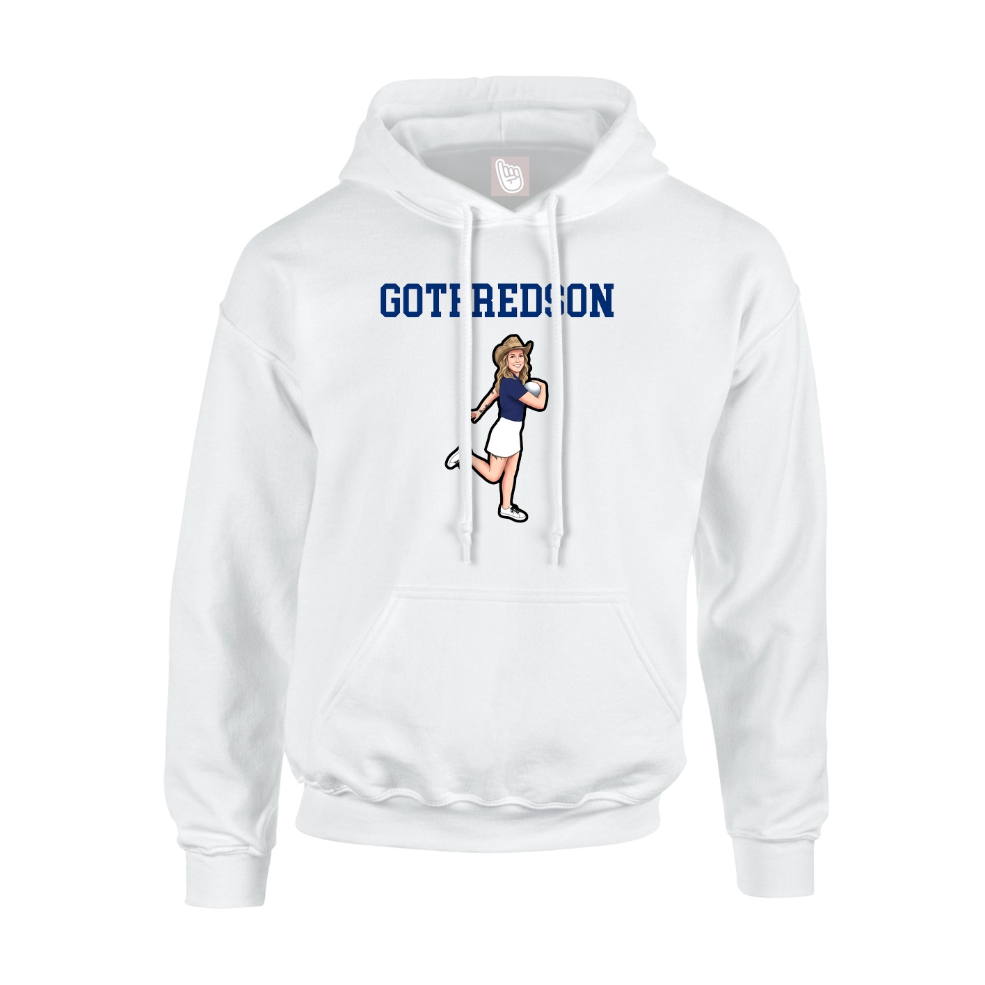 Youth Hoodie — Shirsey in White