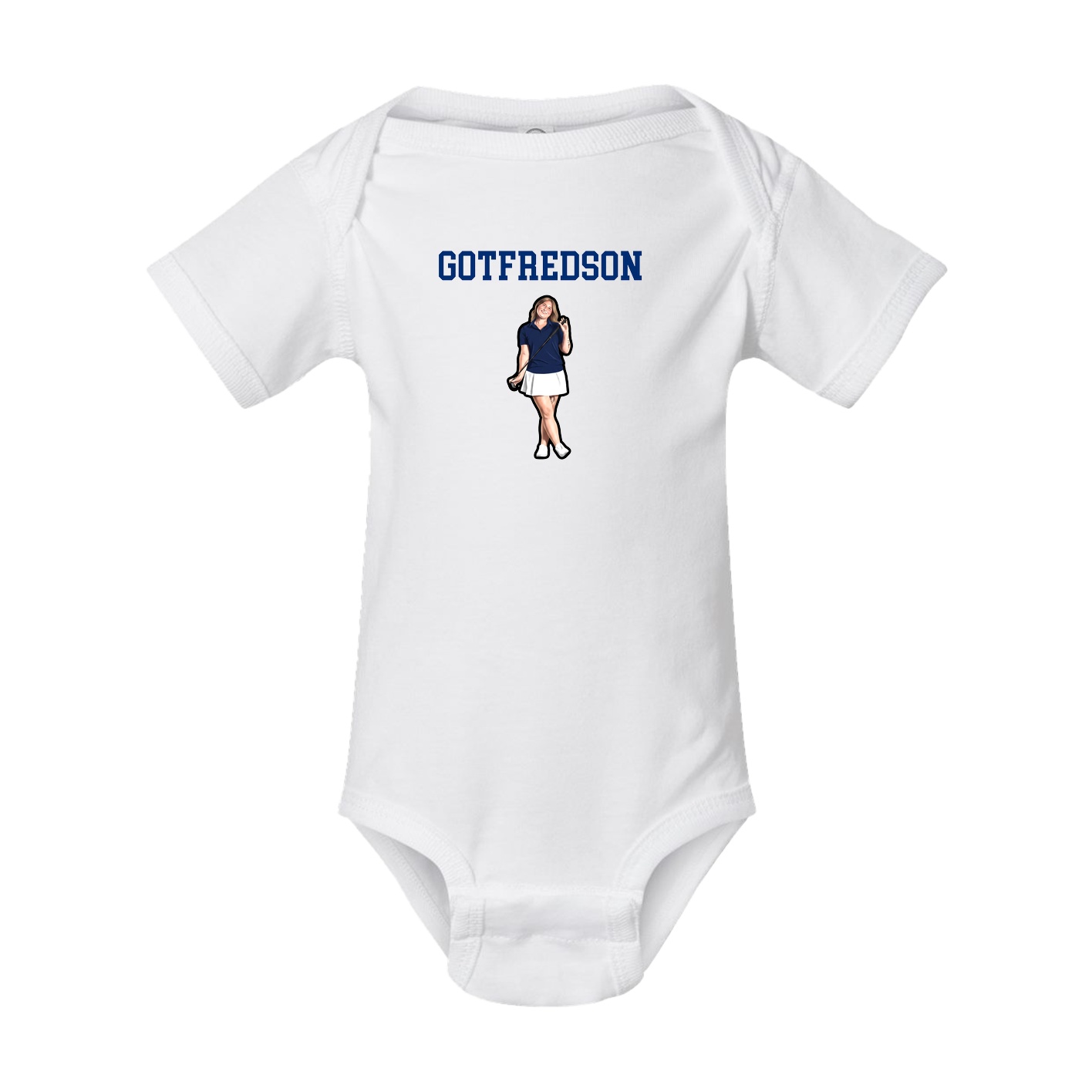 Baby Onesie — Shirsey in White