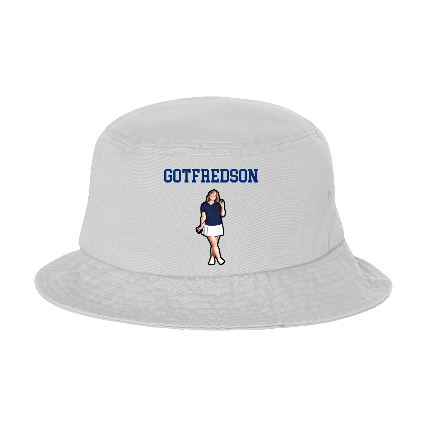 Bucket Cap — Shirsey in White