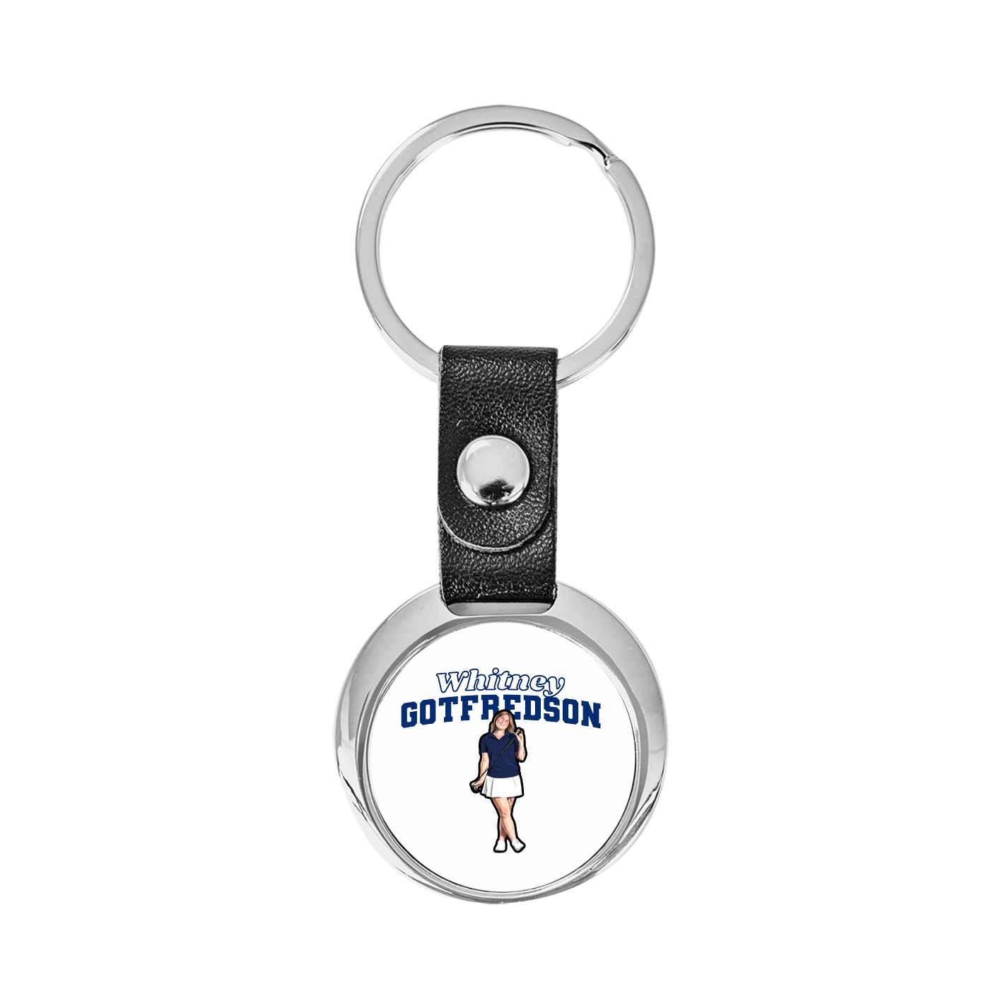 Key Chain — Name Arch in Classic
