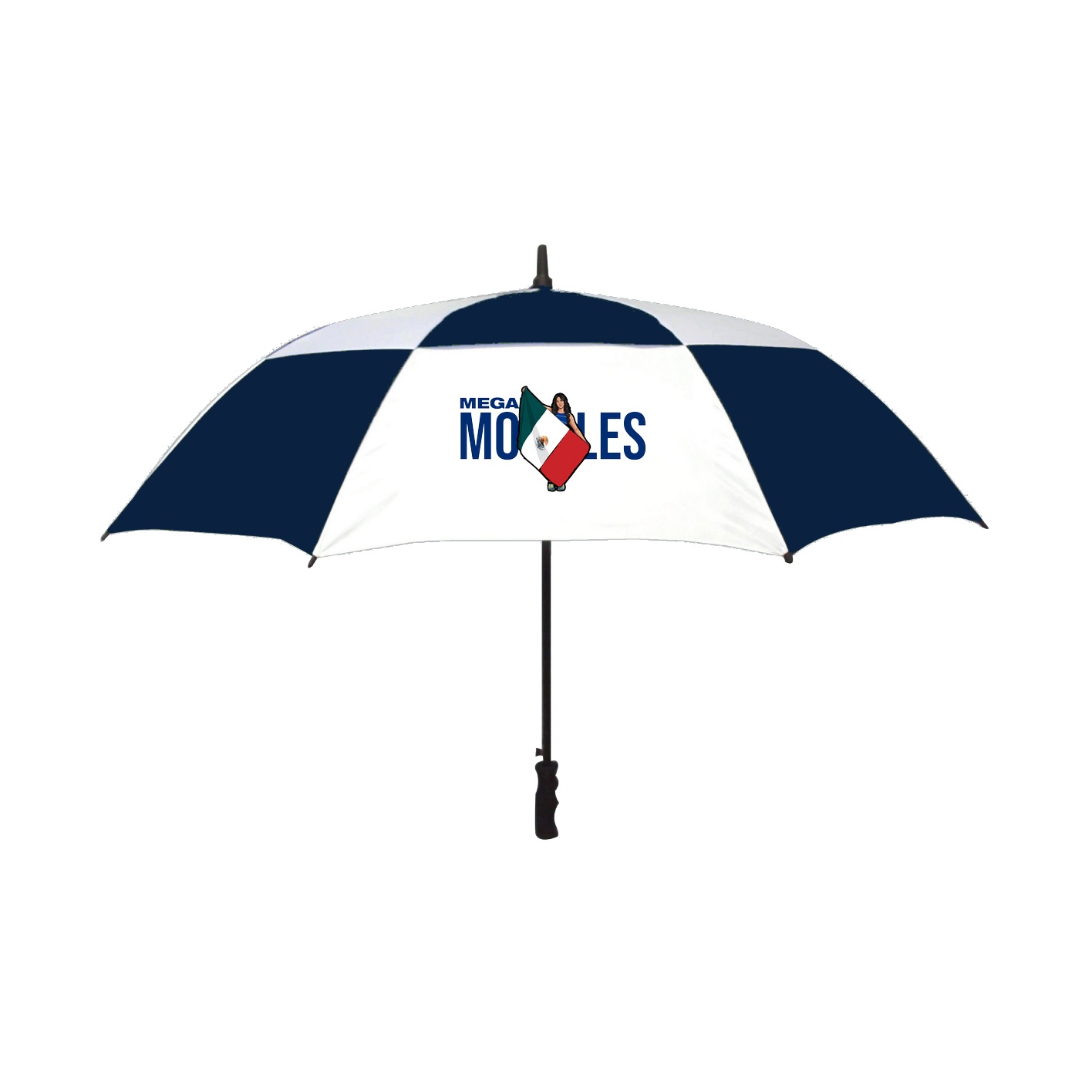 Golf Umbrella — Player Name in Navy